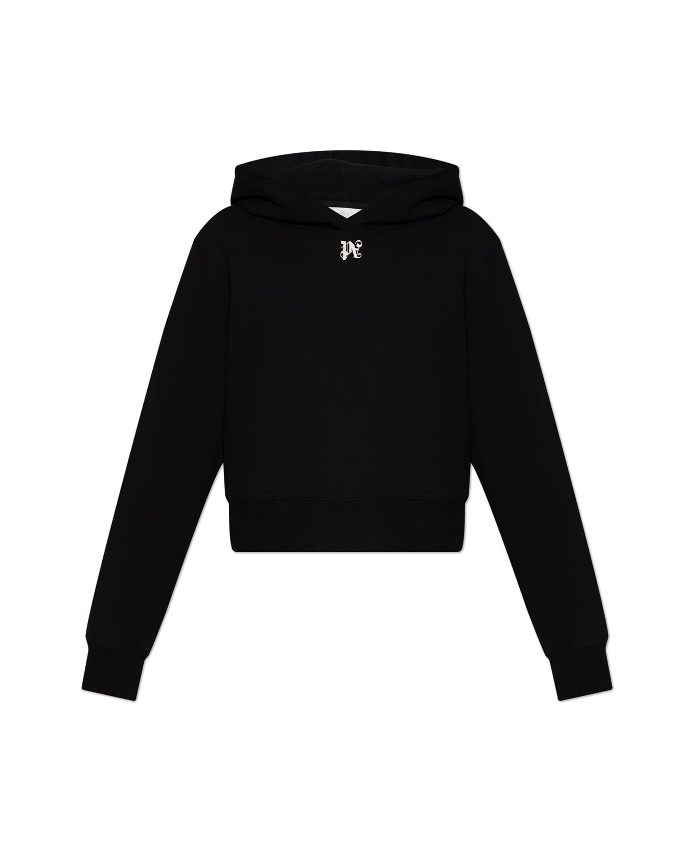 Palm Angels Wings Pencil Logo Embroidered Hoodie