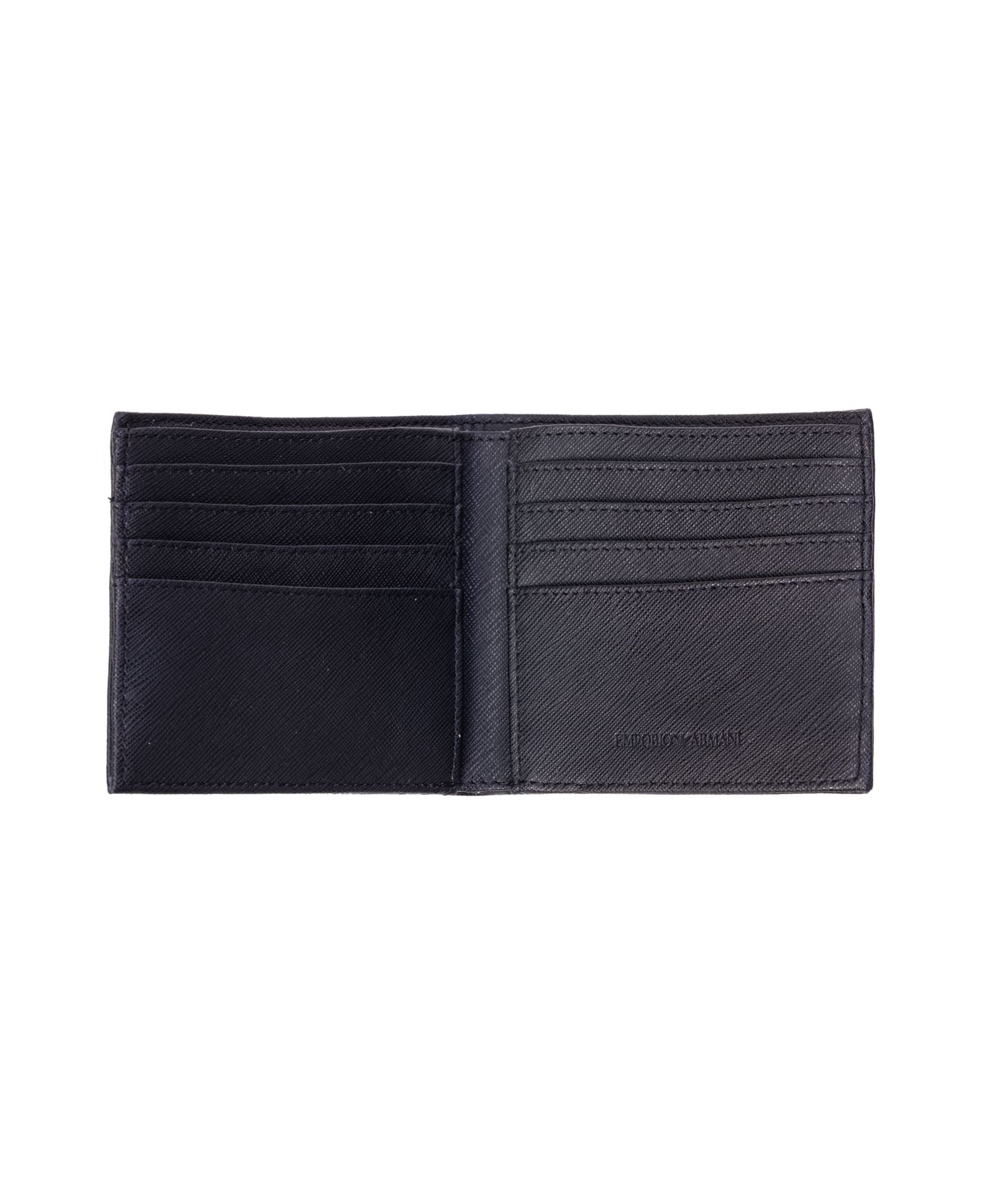 Emporio Armani Wallets Black - Black 財布