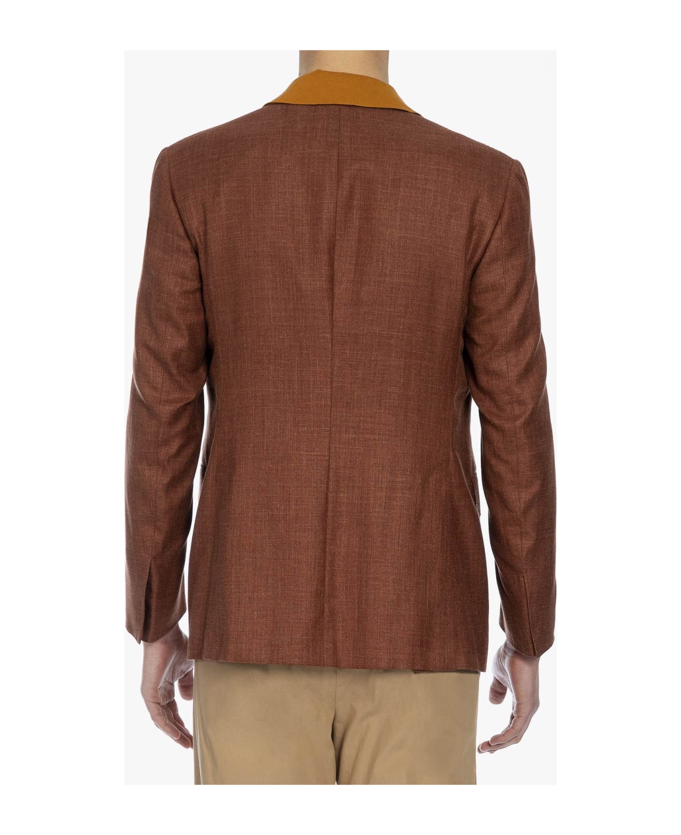 Larusmiani Patrick Tailored Jacket Jacket - Brown ブレザー