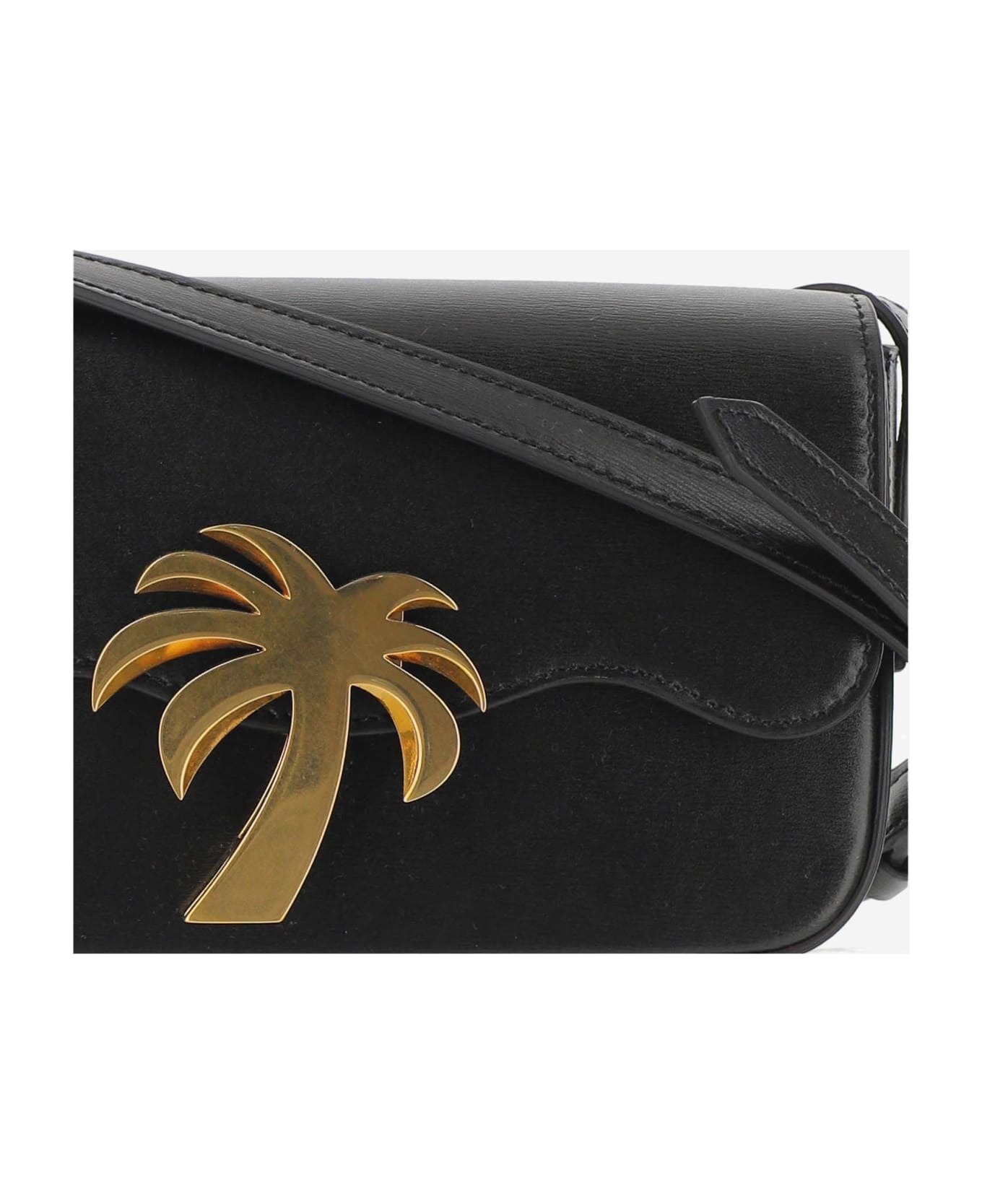 Palm Angels Palm Beach Shoulder Bag - Black ショルダーバッグ
