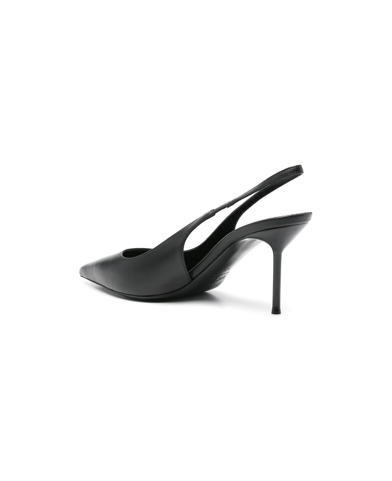 Paris Texas Lidia Leather Pumps - Black