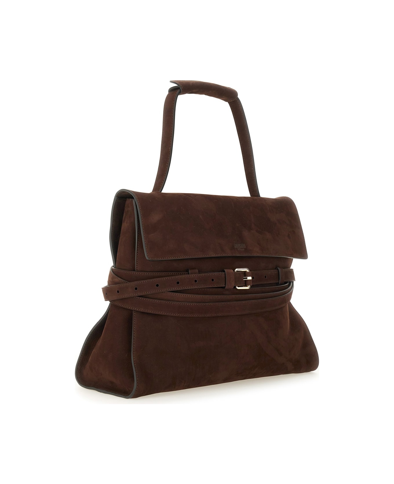 Moschino 'tie Me' Medium Bag - BROWN