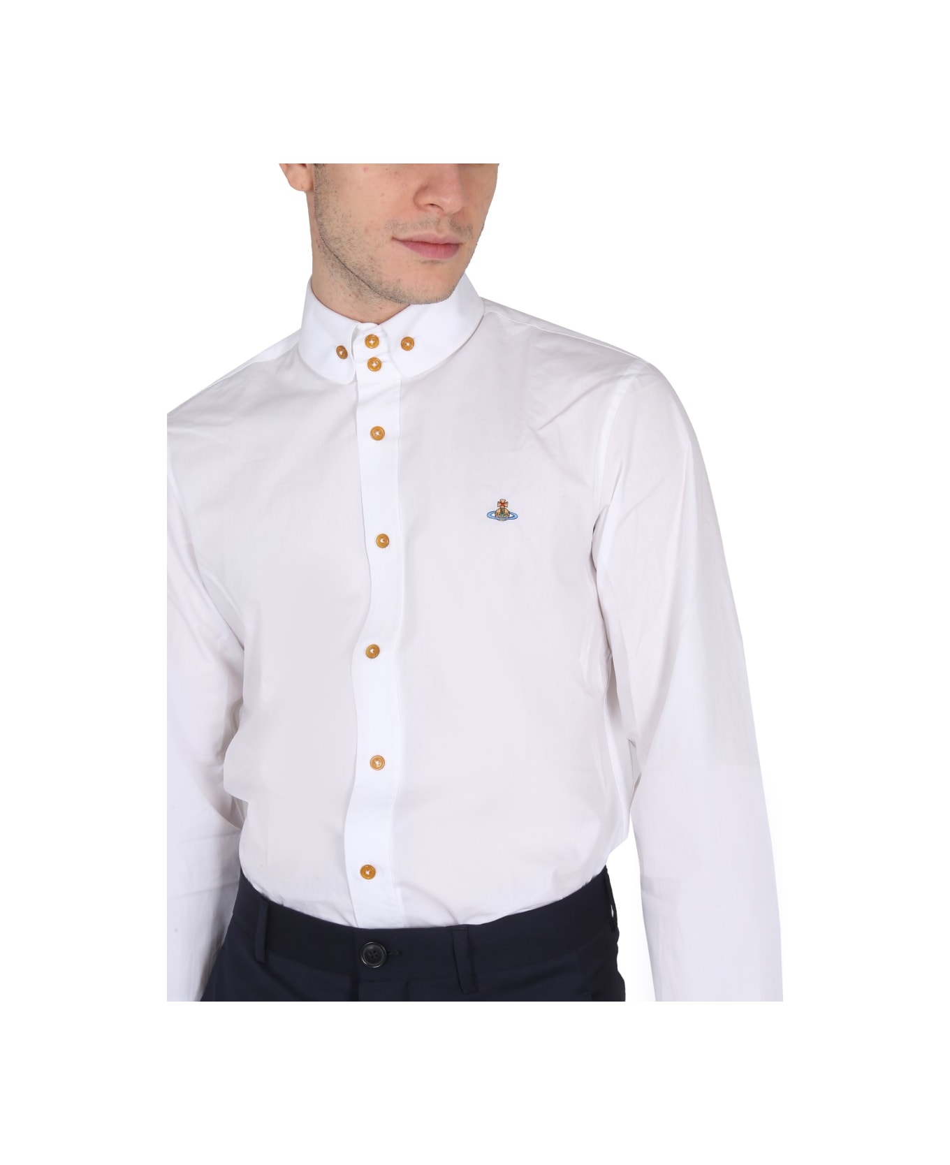 Vivienne Westwood Krall Shirt - WHITE シャツ