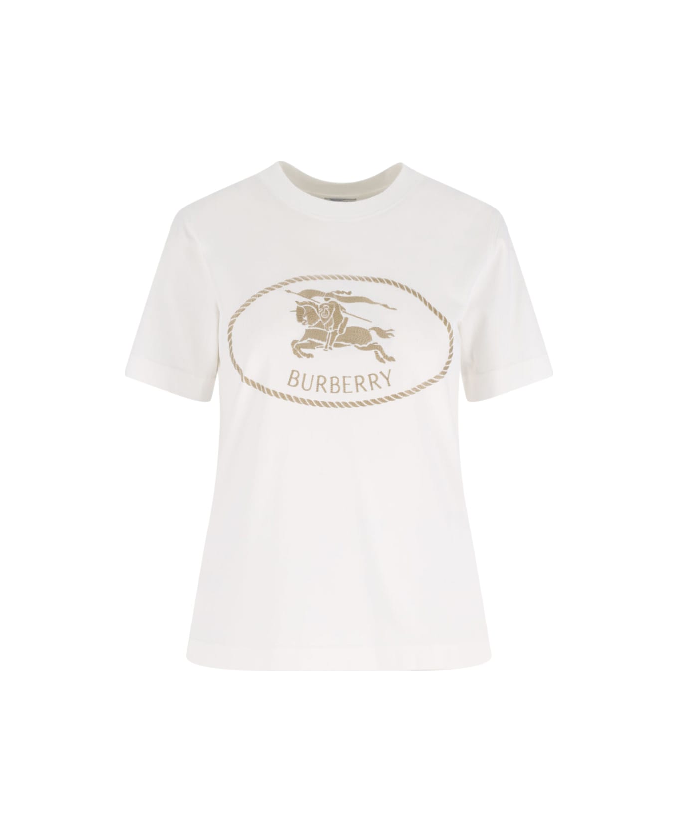 Burberry Logo T-shirt - White