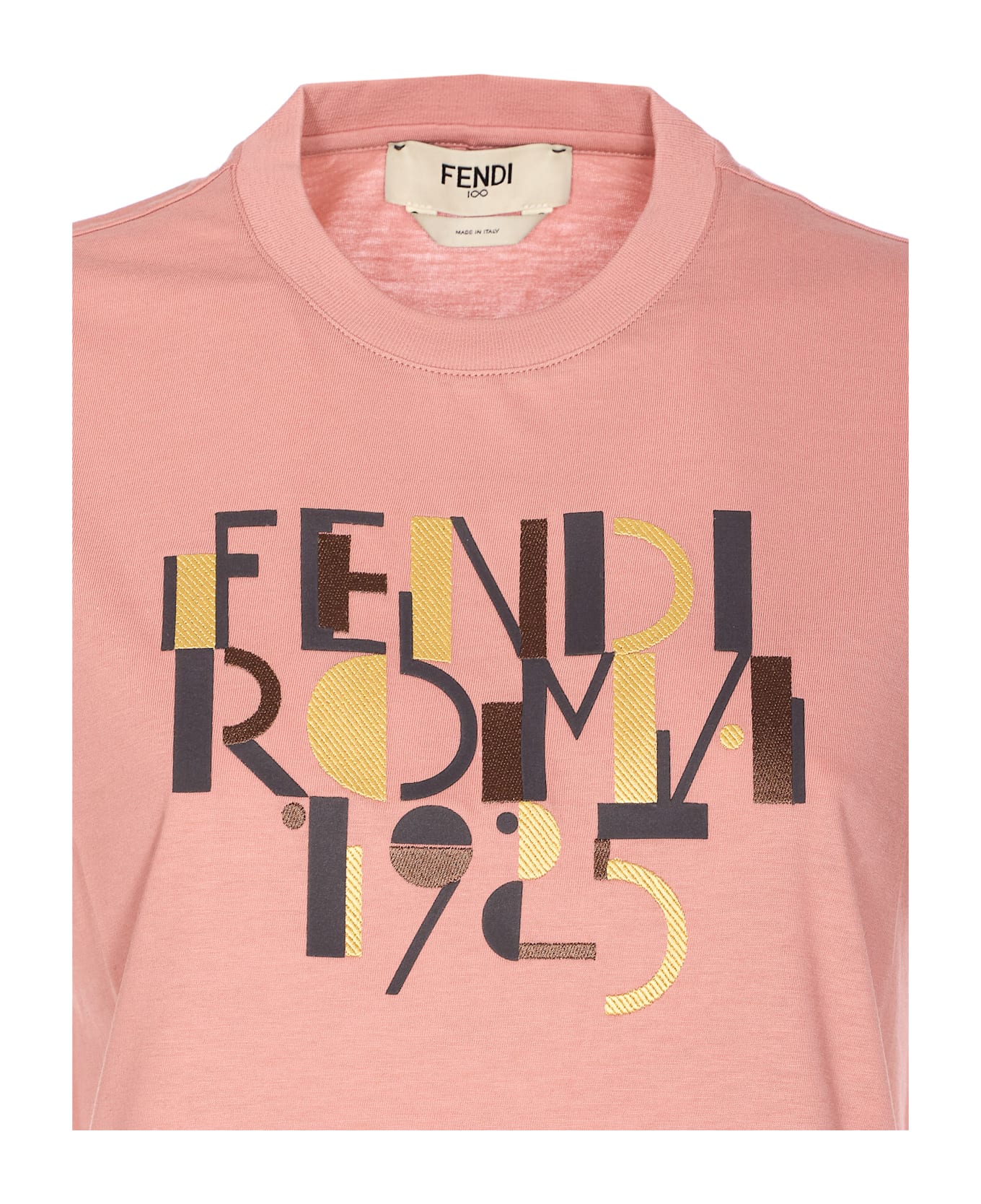 Fendi Logo T-shirt - N Blush