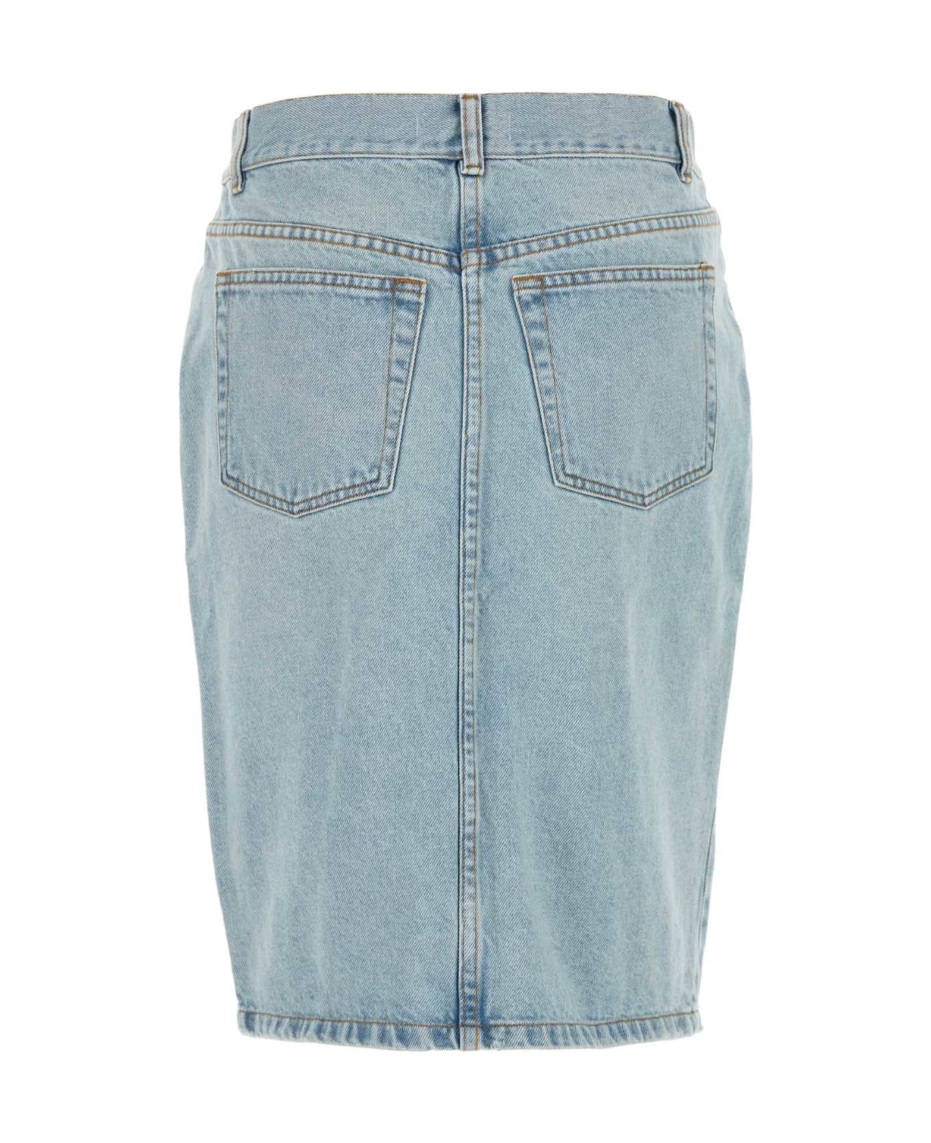 Gimaguas Denim Luna Skirt - BLUE