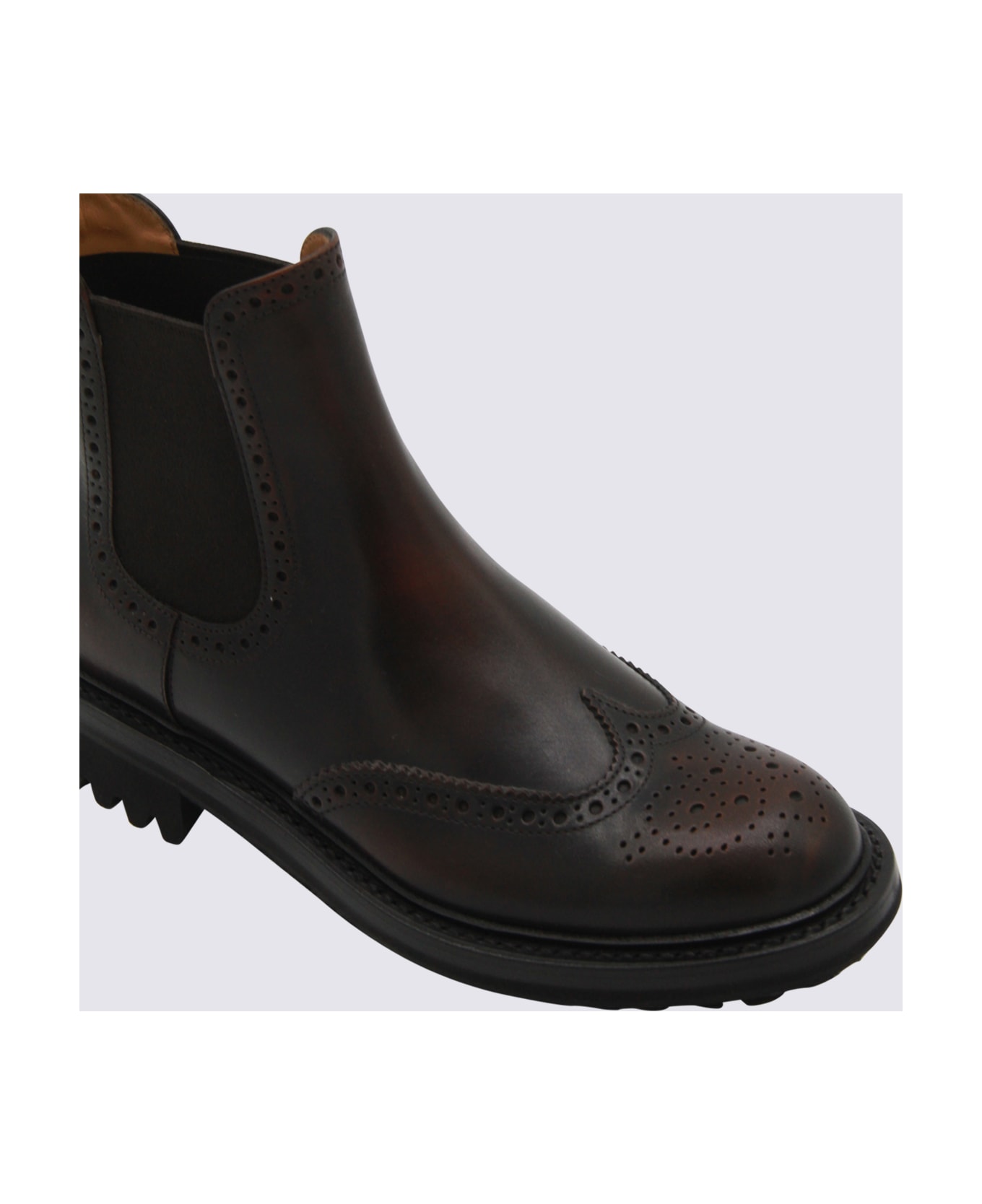 Church
s Black Boots - BURNT