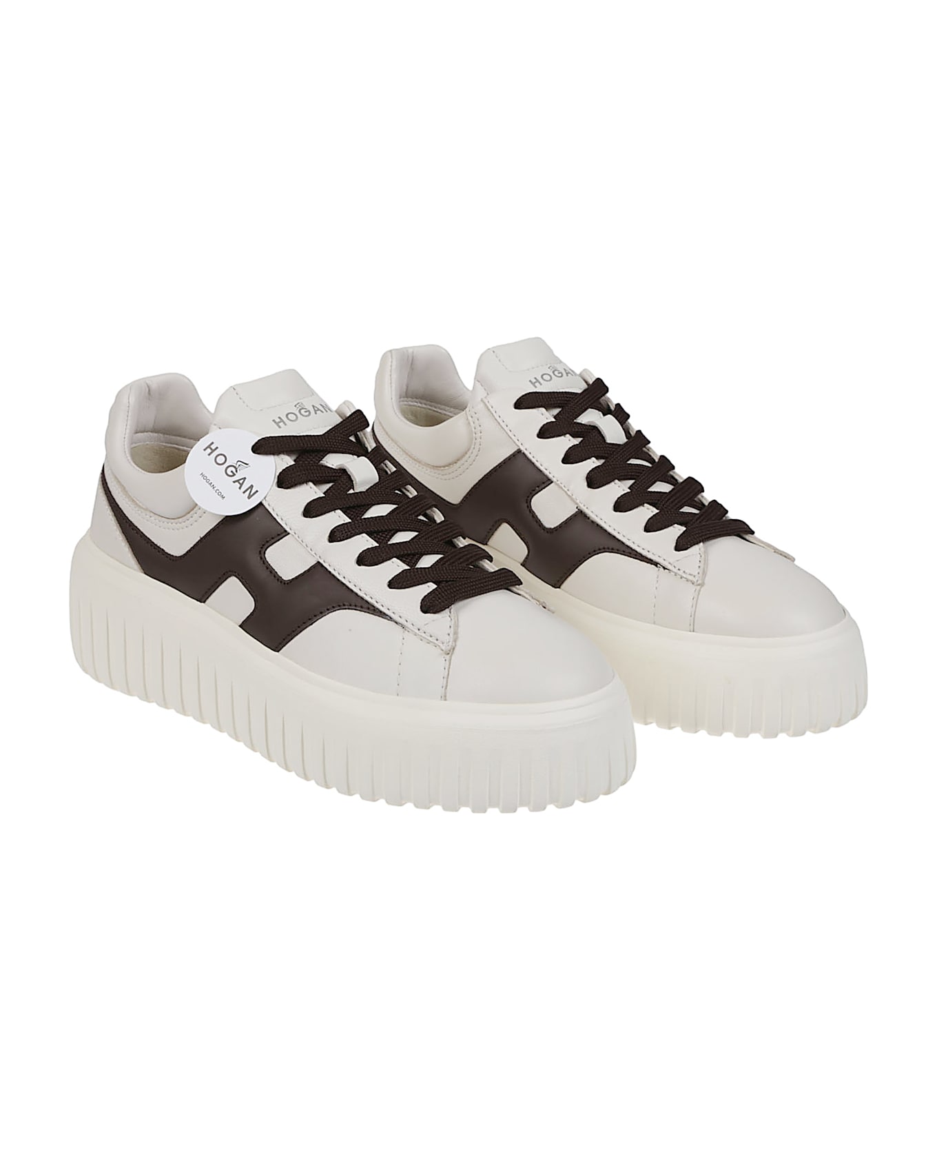 Hogan H-stripes Sneakers - S Yogurt/coconut
