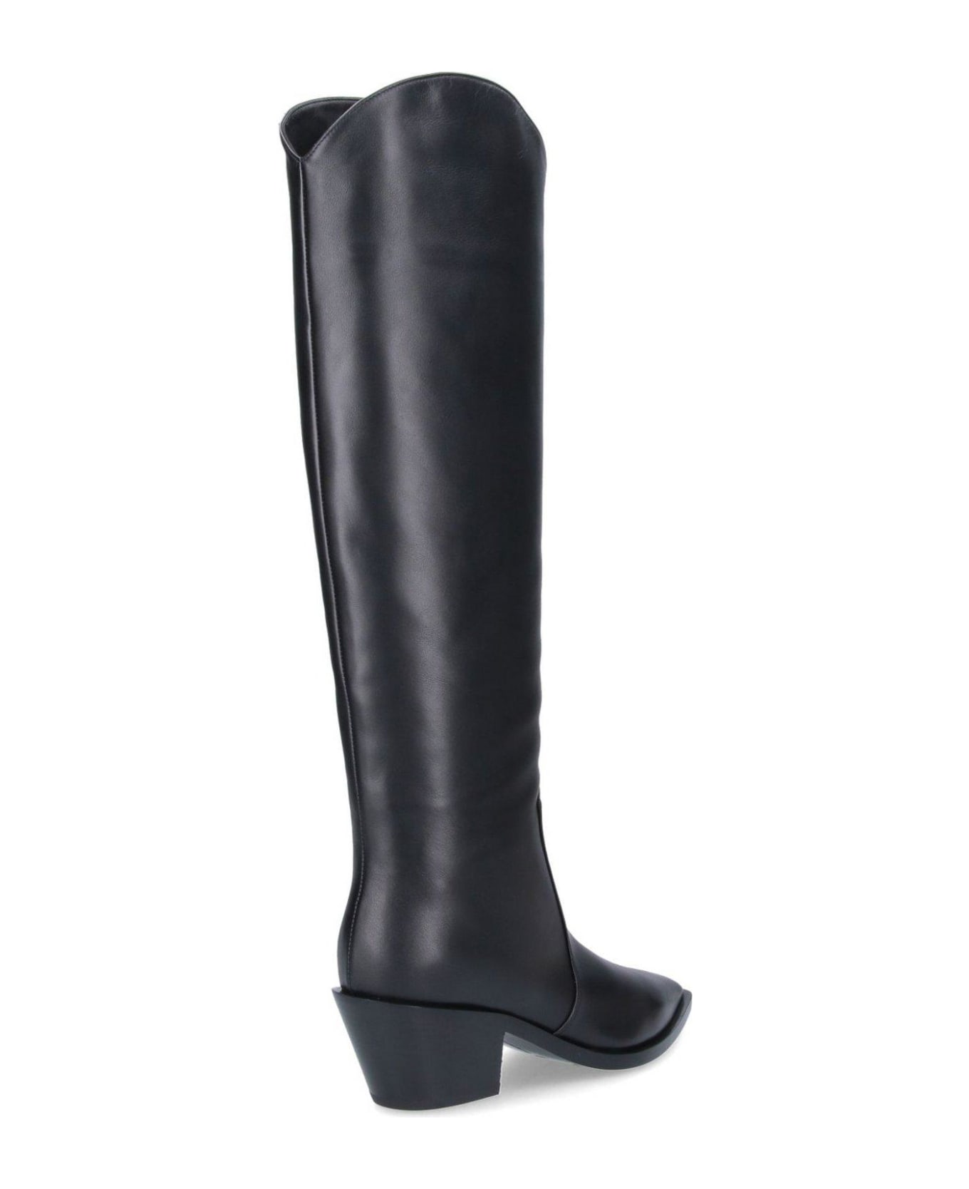 Gianvito Rossi Denver Knee-length Boots - BLACK NERO