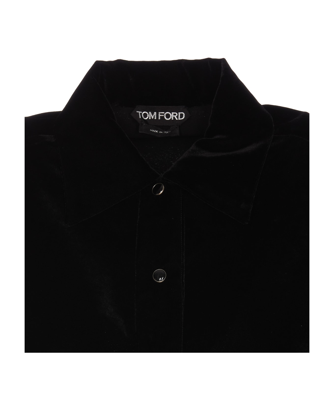 Tom Ford Georgette Shirt - Black