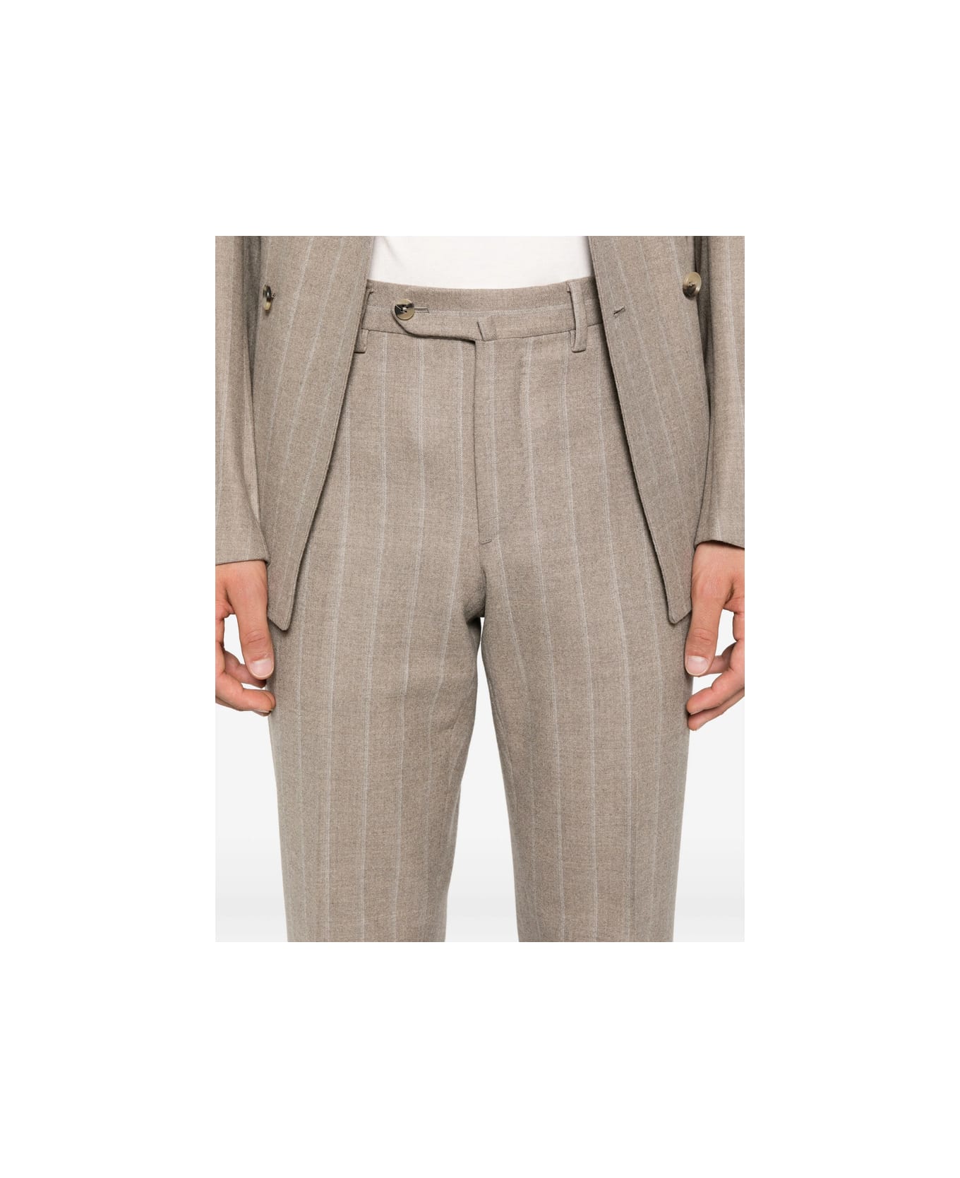 Isaia Suit - BROWN