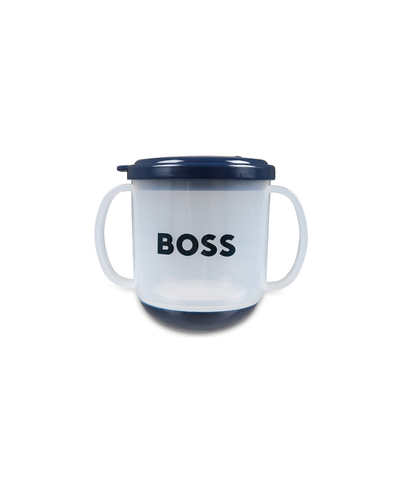 Hugo Boss Blue Glass For Boy With Logo - Blue