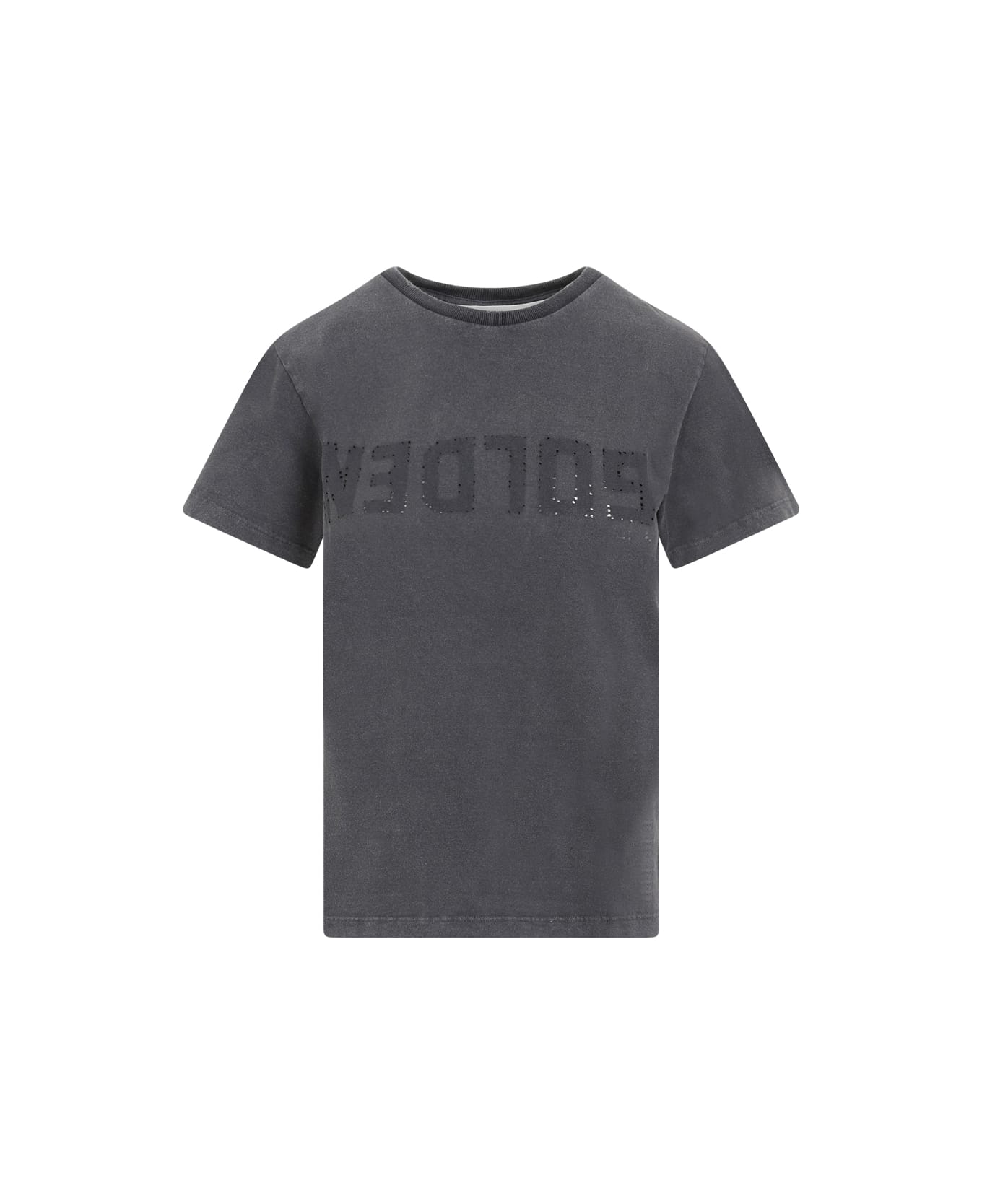 Golden Goose Cotton T-shirt - Anthracite