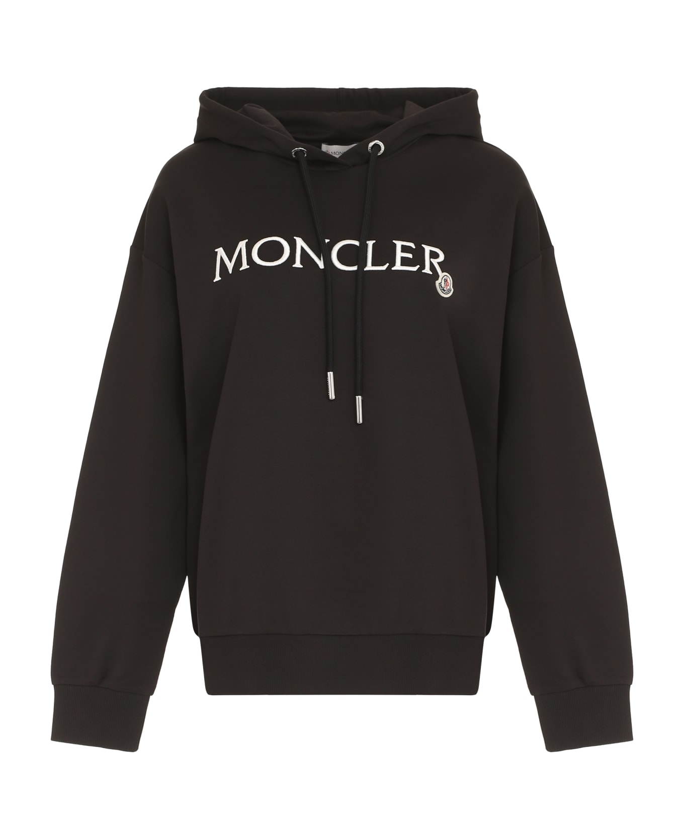 Moncler Cotton Hoodie - black