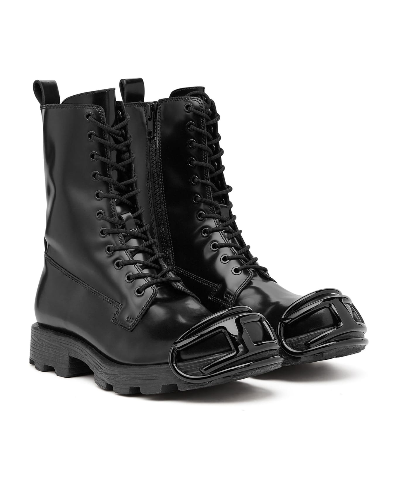 Diesel Hammer Boots - Black