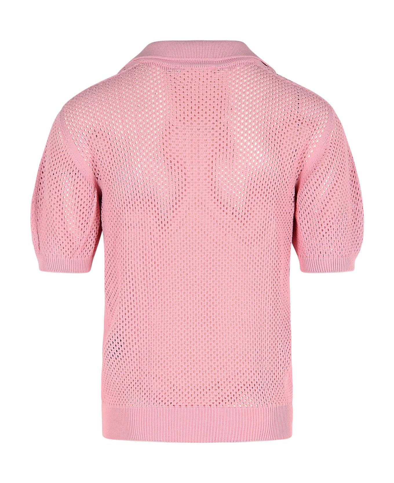 Laneus Pink Viscose Blend Sweater - Pink