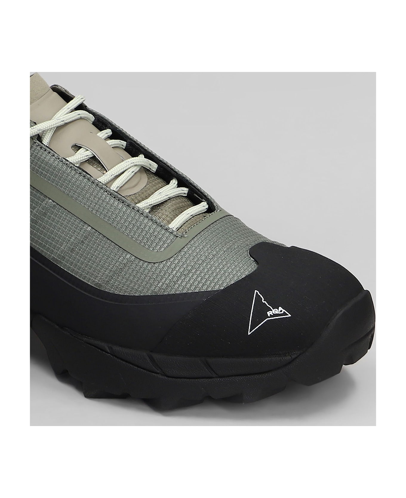 ROA Katharina Light Sneakers In Grey Fabric - grey
