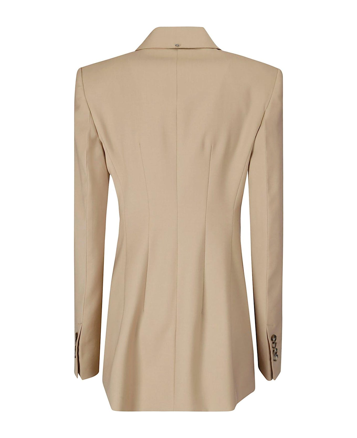 SportMax Double-breasted Long-sleeved Jacket - C