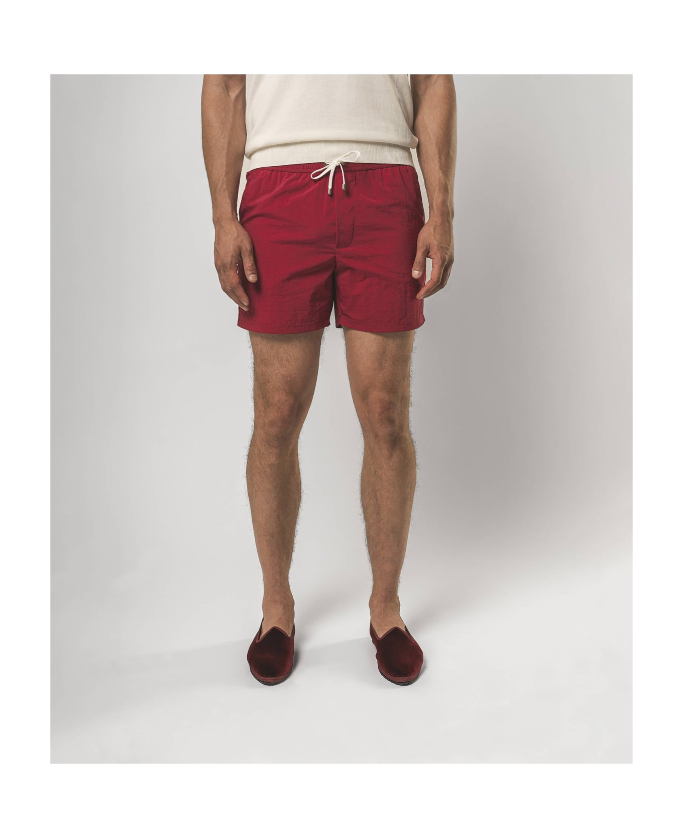 Larusmiani Swim Shorts Dorji Mare Swimming Trunks - Magenta