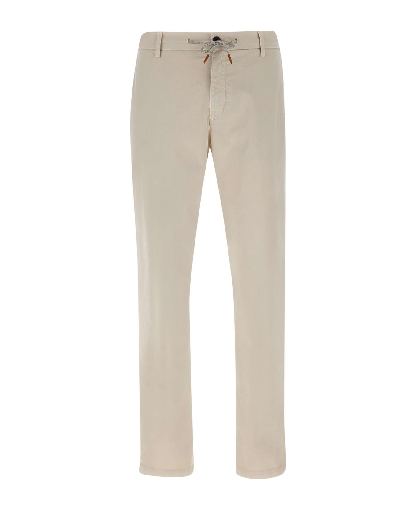 Eleventy Stretch Cotton Trousers - BEIGE ボトムス