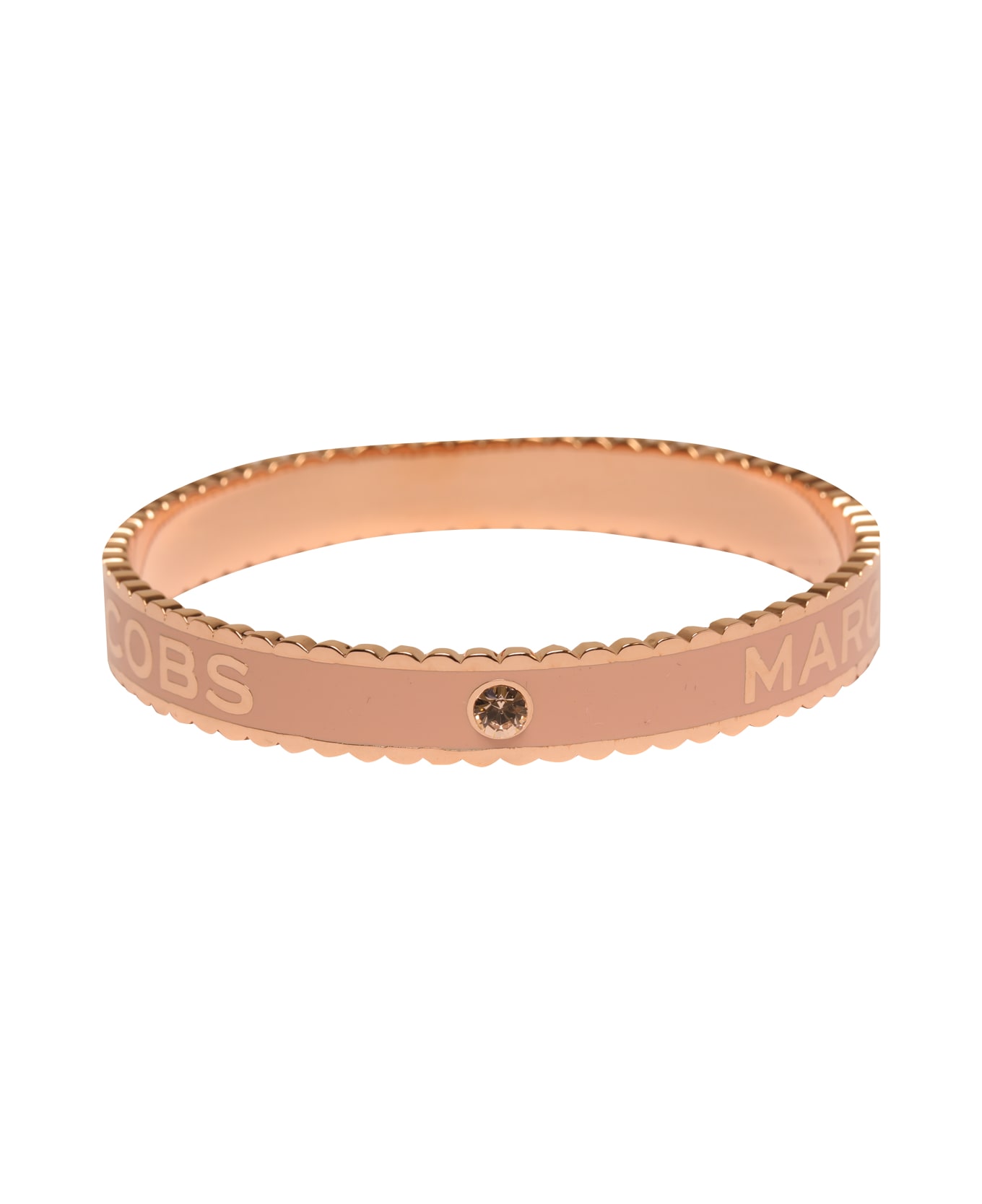 Marc Jacobs The Medallion Logo Detailed Bracelet - Pink