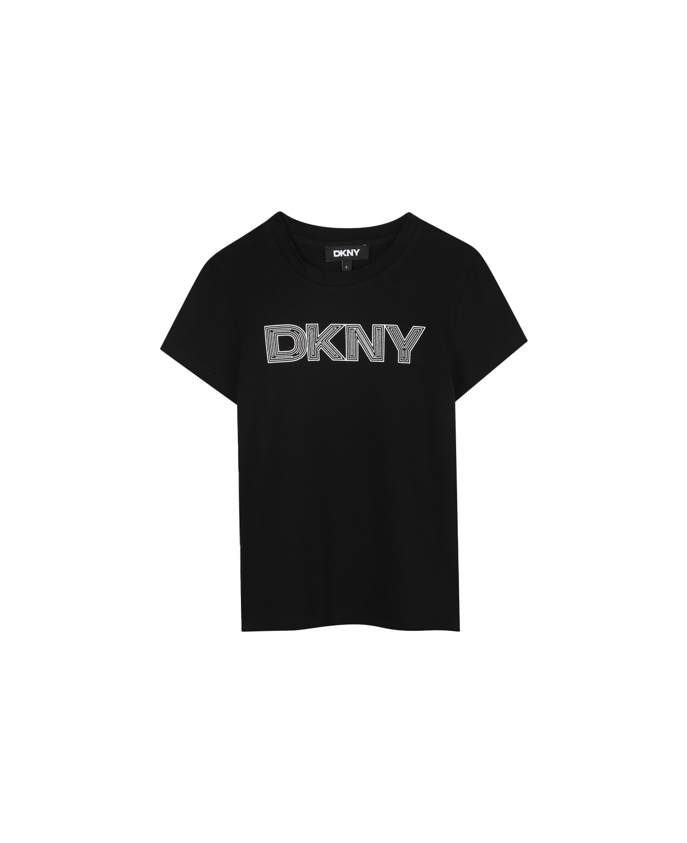 DKNY T-shirt With Logo - BLACK
