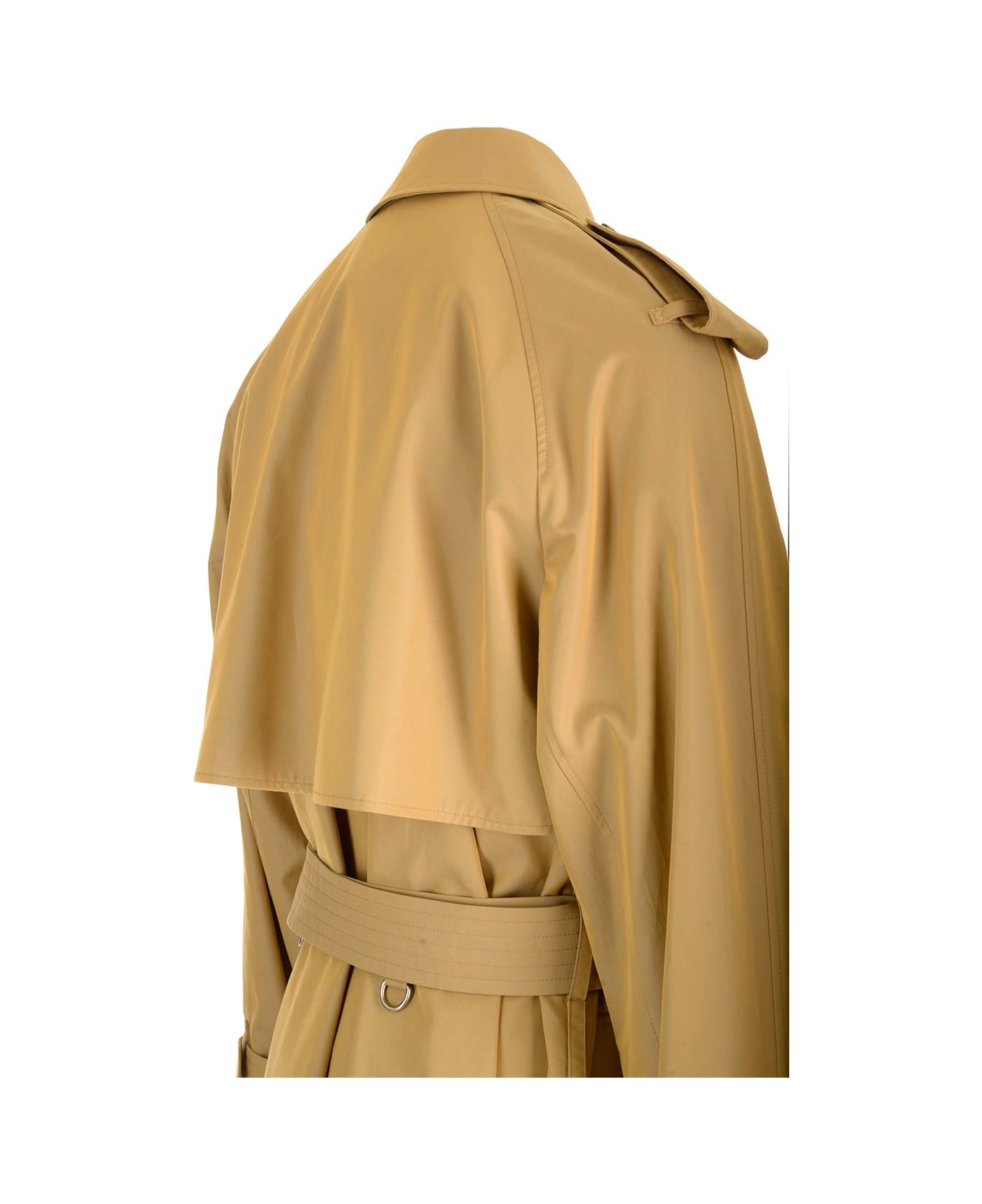 Burberry Long Trench Coat - Beige