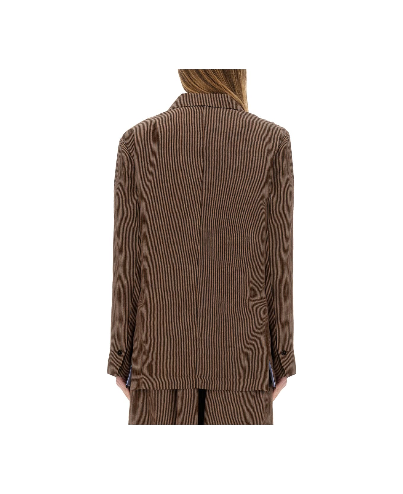 アウターその他 ALYSI Woman Blazer Brown 105811P5044 CHOCO Alysi
