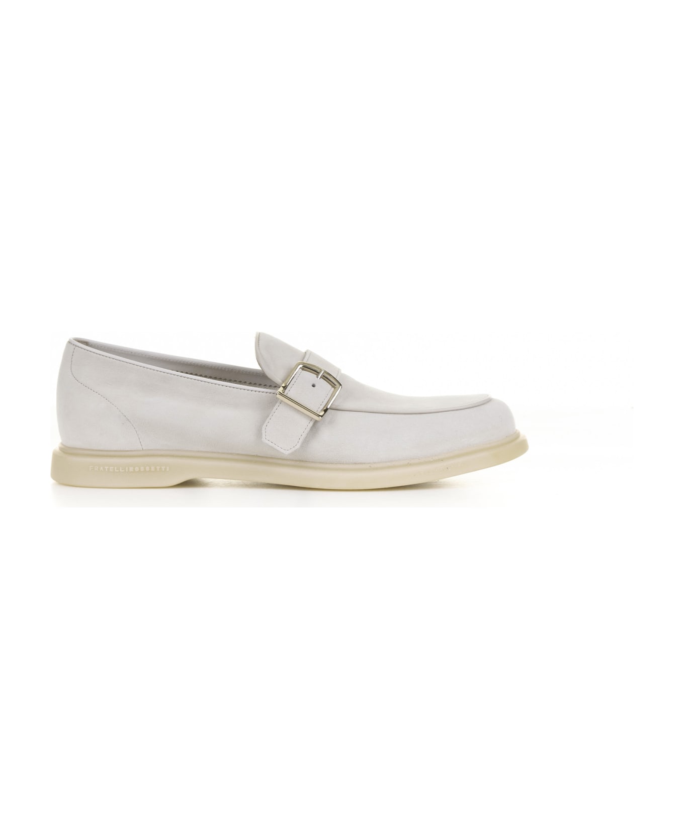 Fratelli Rossetti Ivory Suede Moccasin - AVORIO