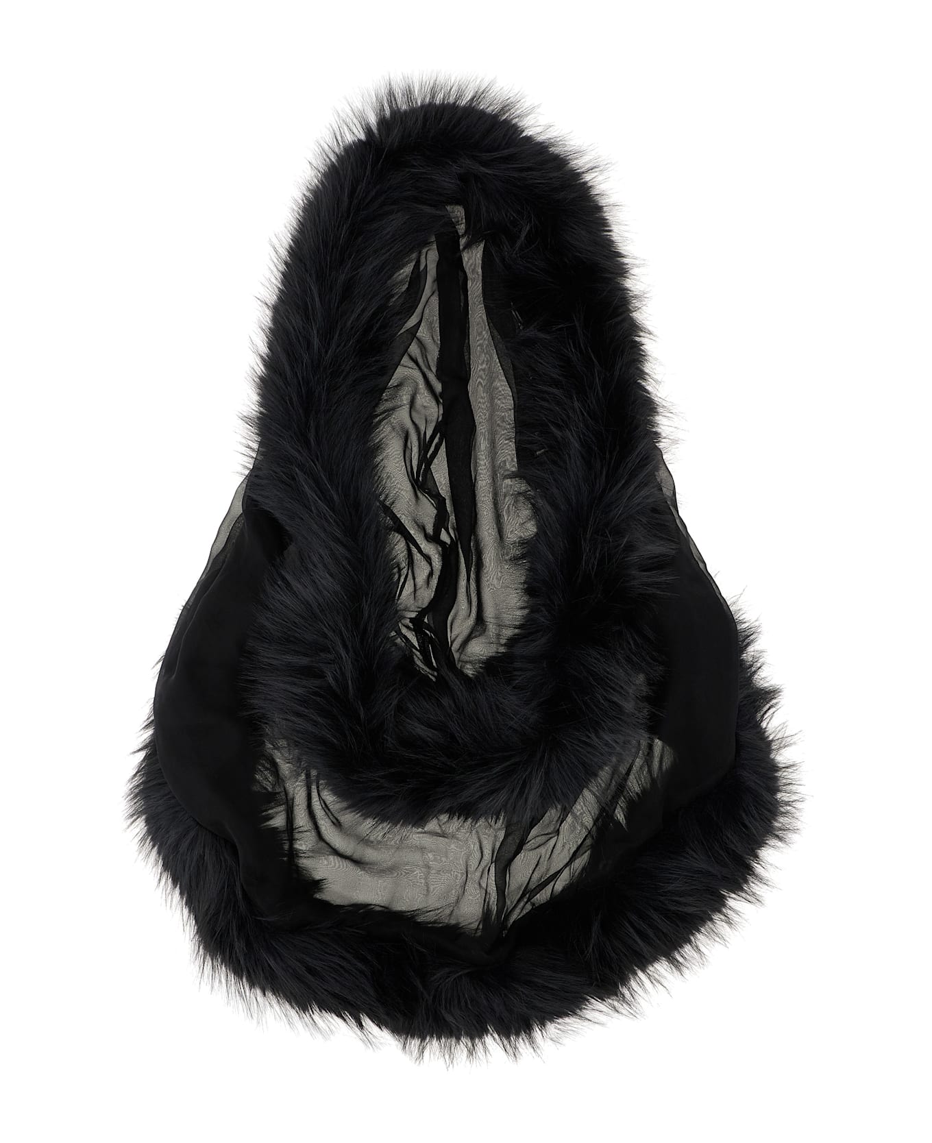 Dsquared2 Hooded Collar - Black  