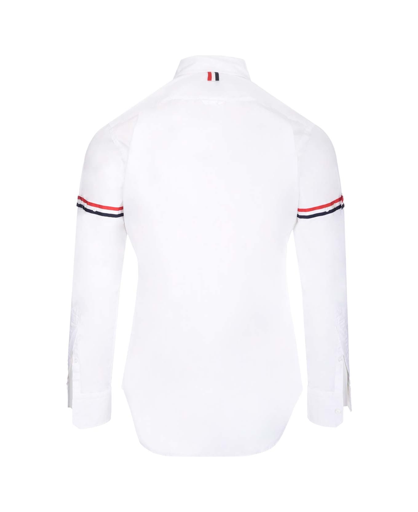 Thom Browne Armband Button Down Shirt - White