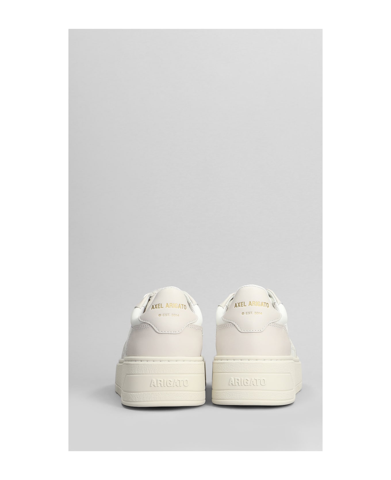 Axel Arigato Orbit Neo Sneakers In Grey Leather - grey