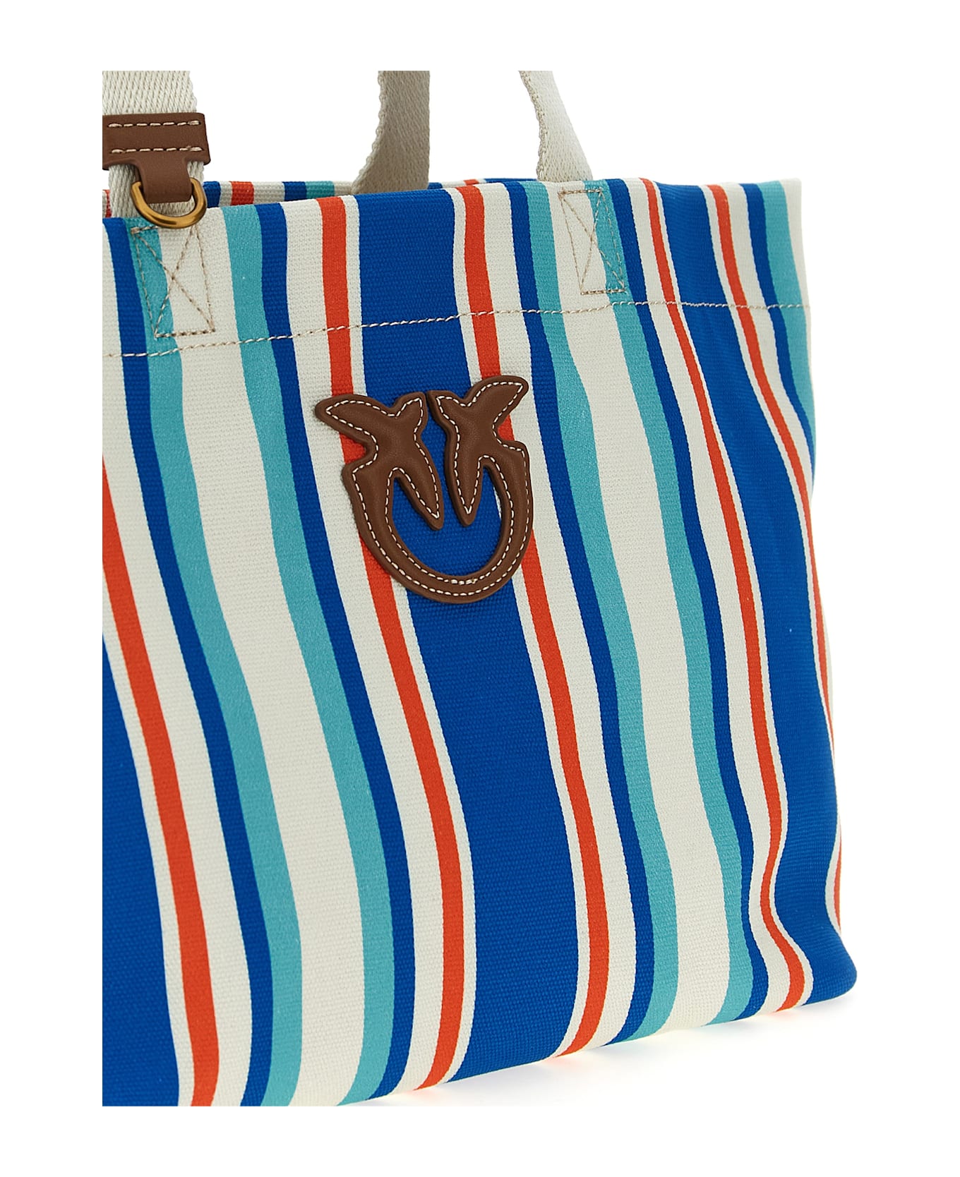 Pinko Shopping Medium Stripes - Multicolor