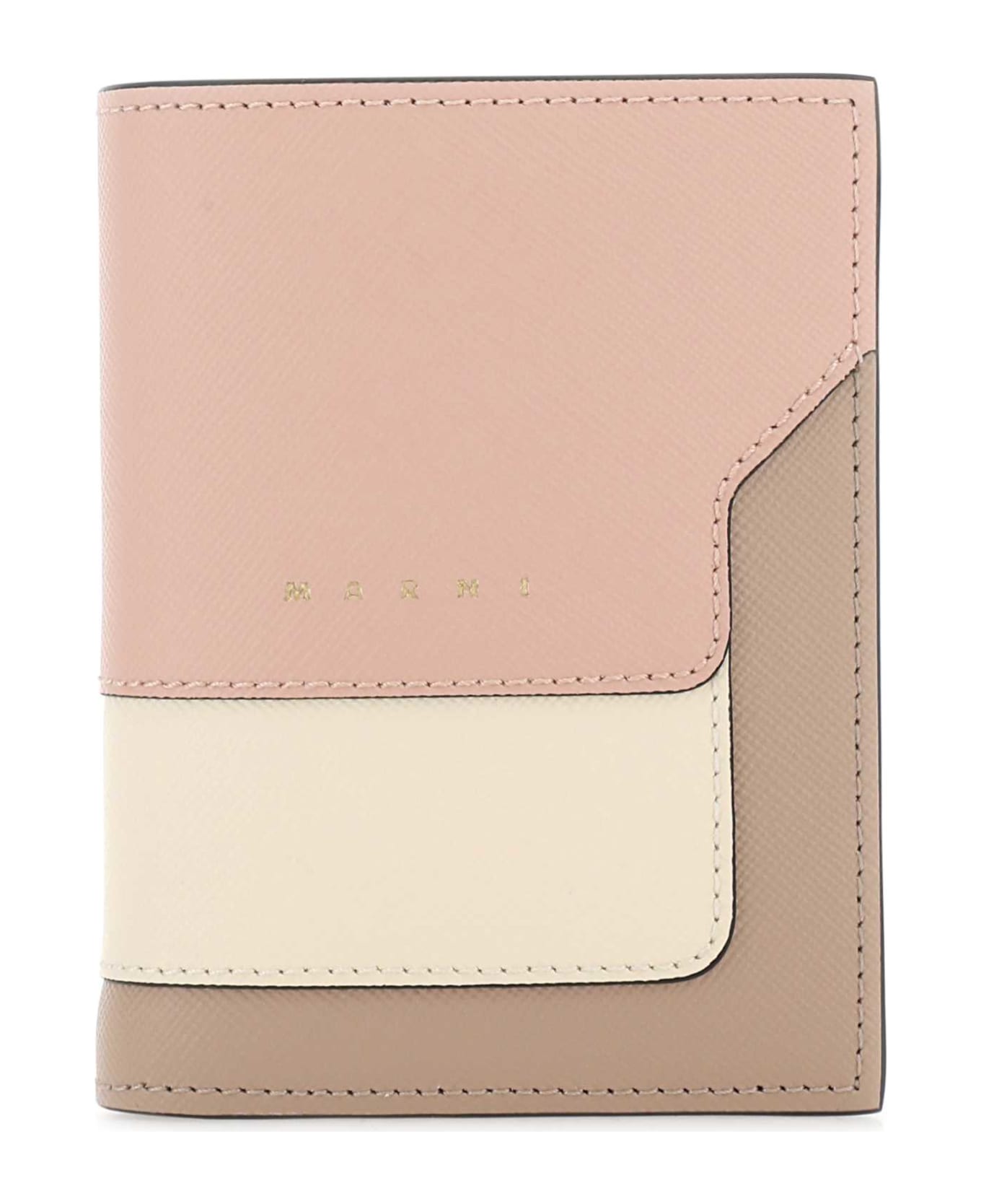 Marni Multicolor Leather Wallet - Z605M
