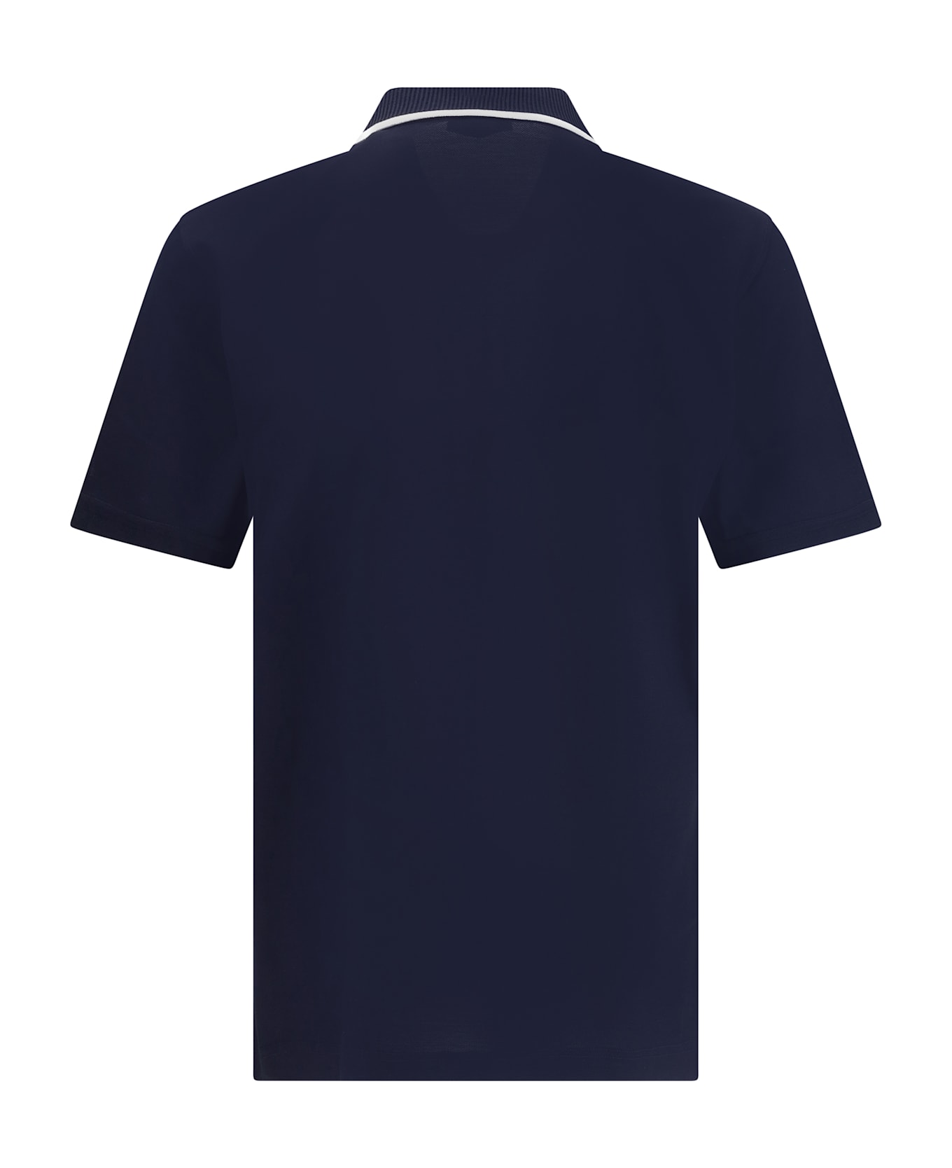 Ferragamo Zip Polo Shirt