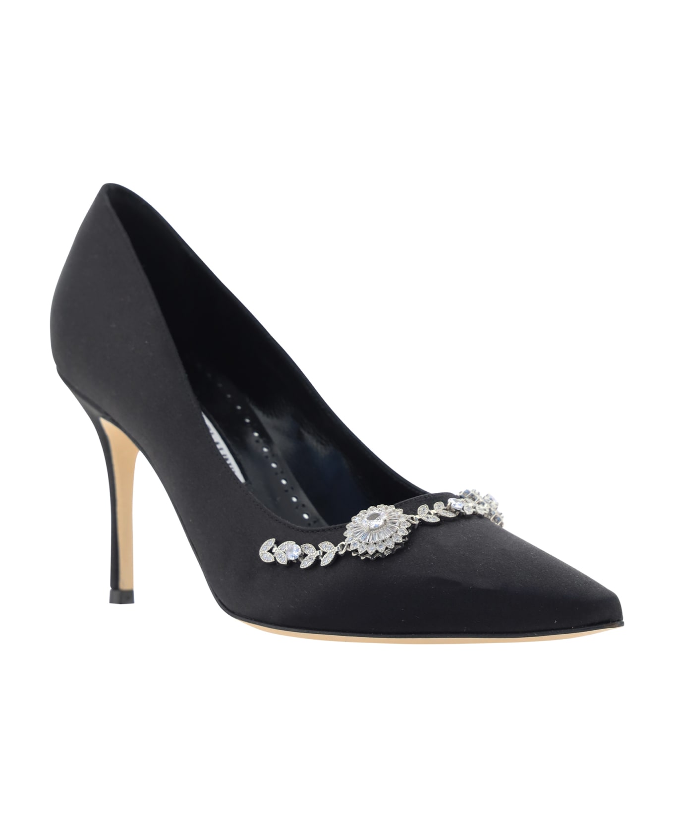 Manolo Blahnik Lamik Pumps - Blck