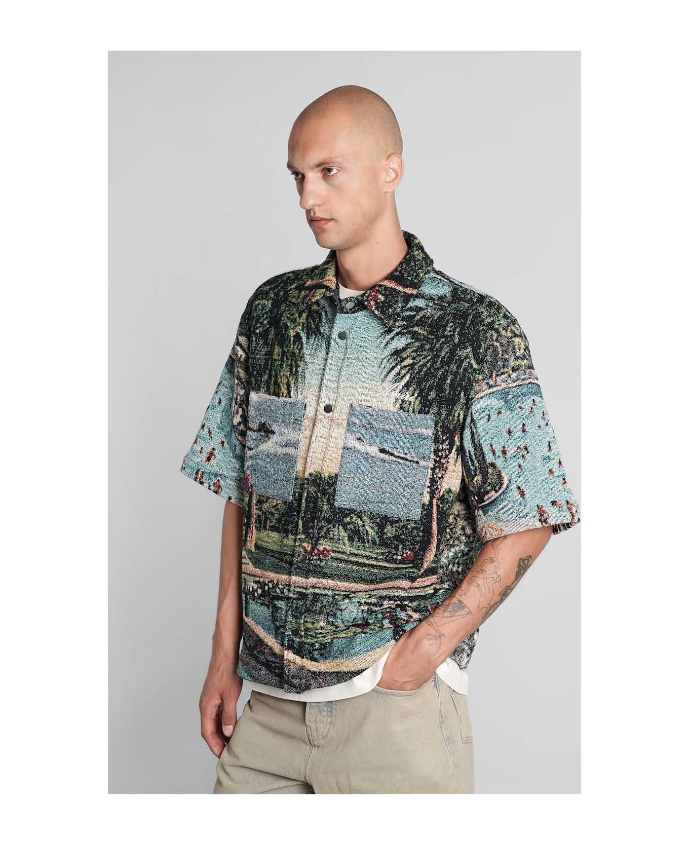 AMIRI Shirt In Multicolor Cotton - multicolor
