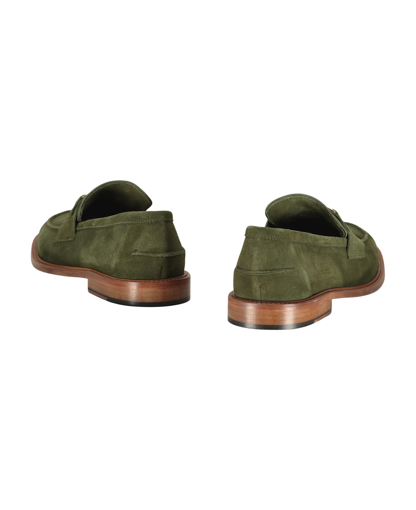 Bruno Magli Calfskin Loafers - green