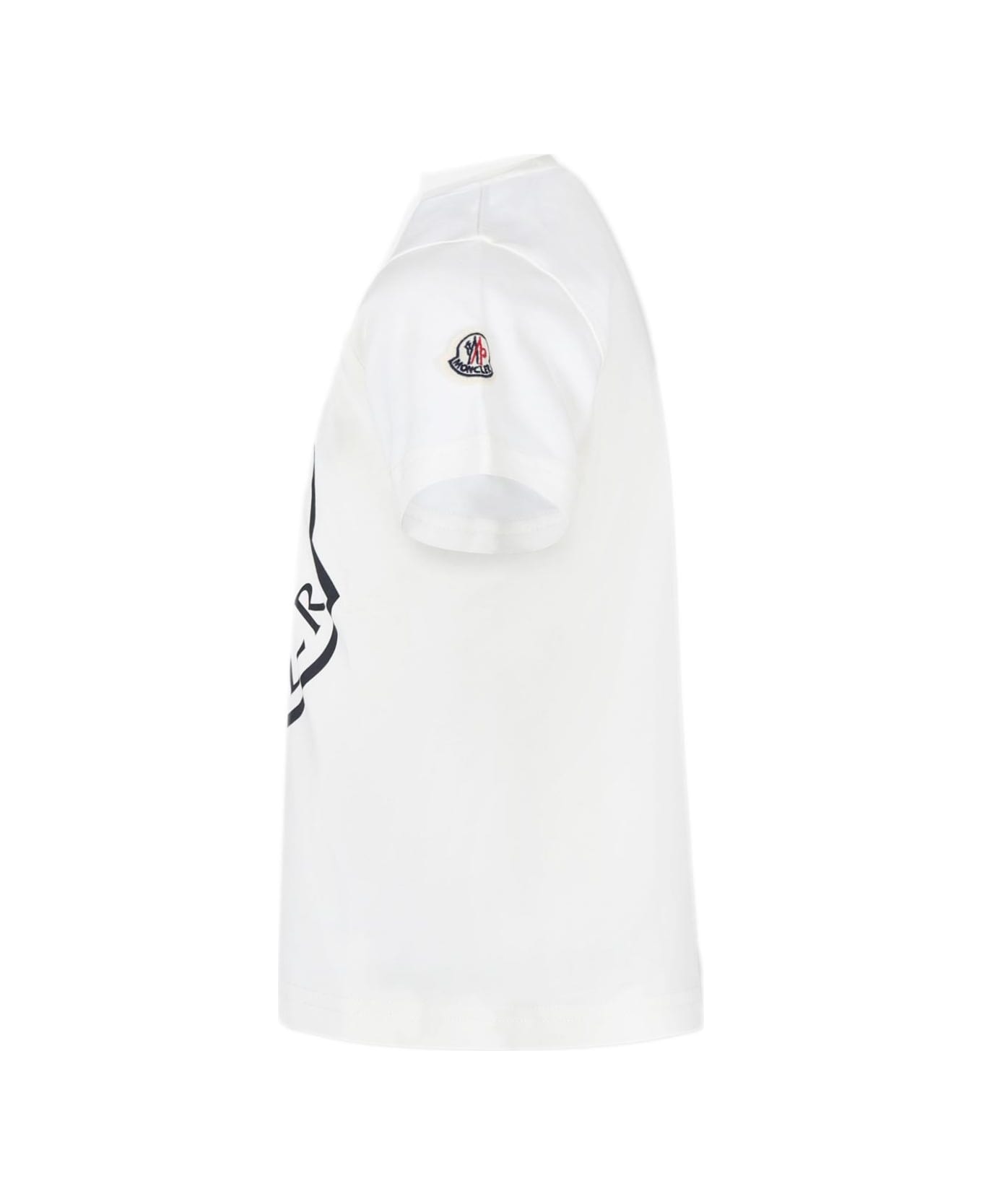 Moncler Enfant Printed T-shirt - White