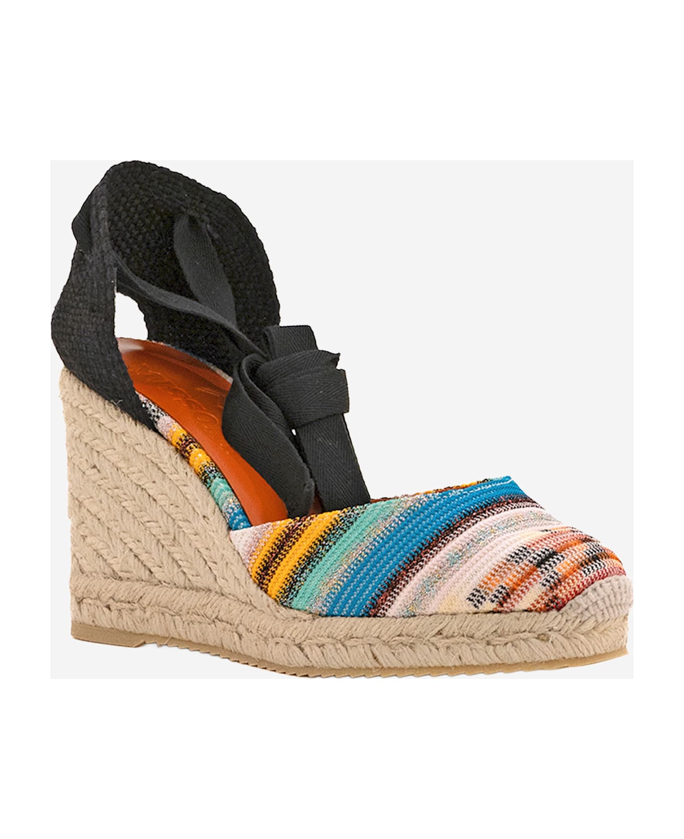 Missoni Espadrilles With Zig Zag Pattern - Red