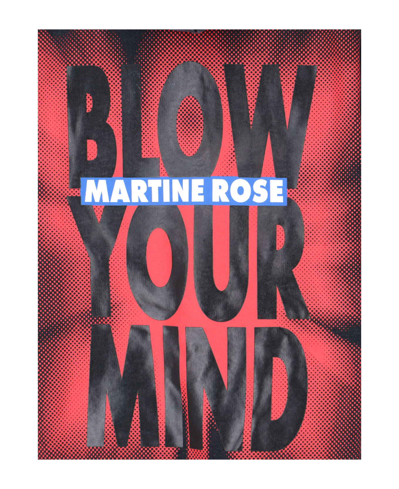 Martine Rose 'blow Your Mind' Hoodie - Black  