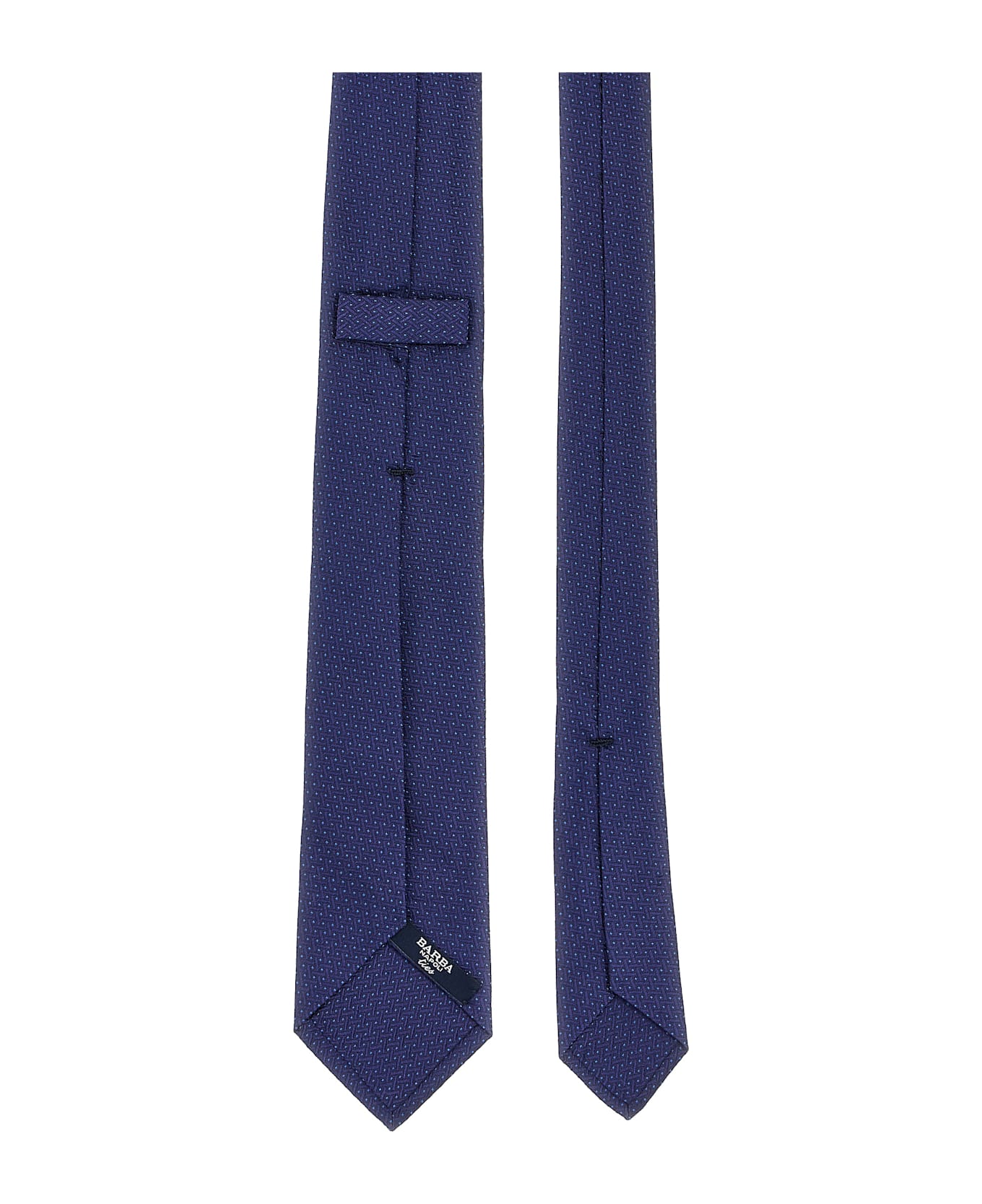 Barba Napoli Silk Tie - Blue