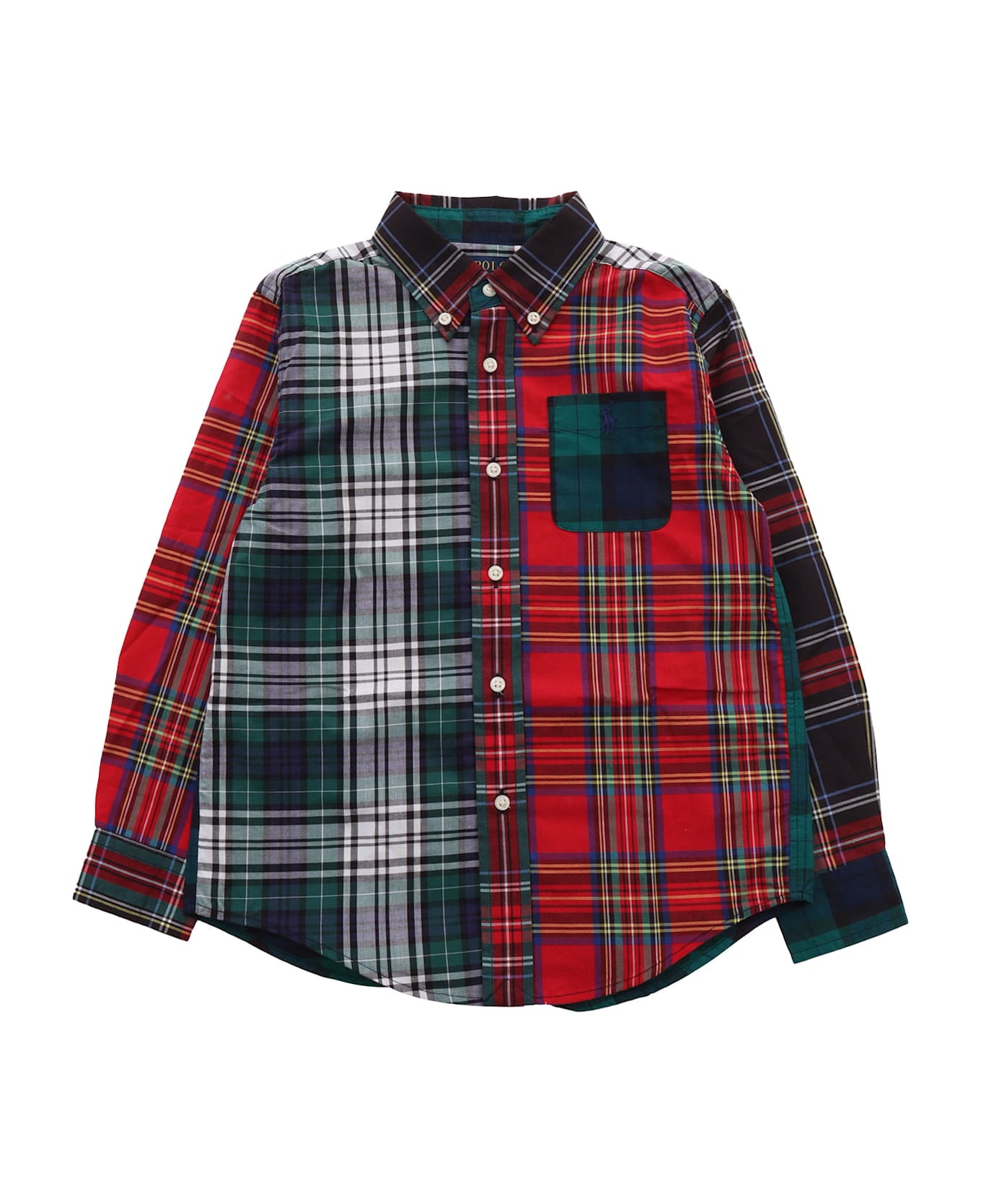 Polo Ralph Lauren Ls Bd Ppc-shirts-sport Shirt - MULTICOLOR