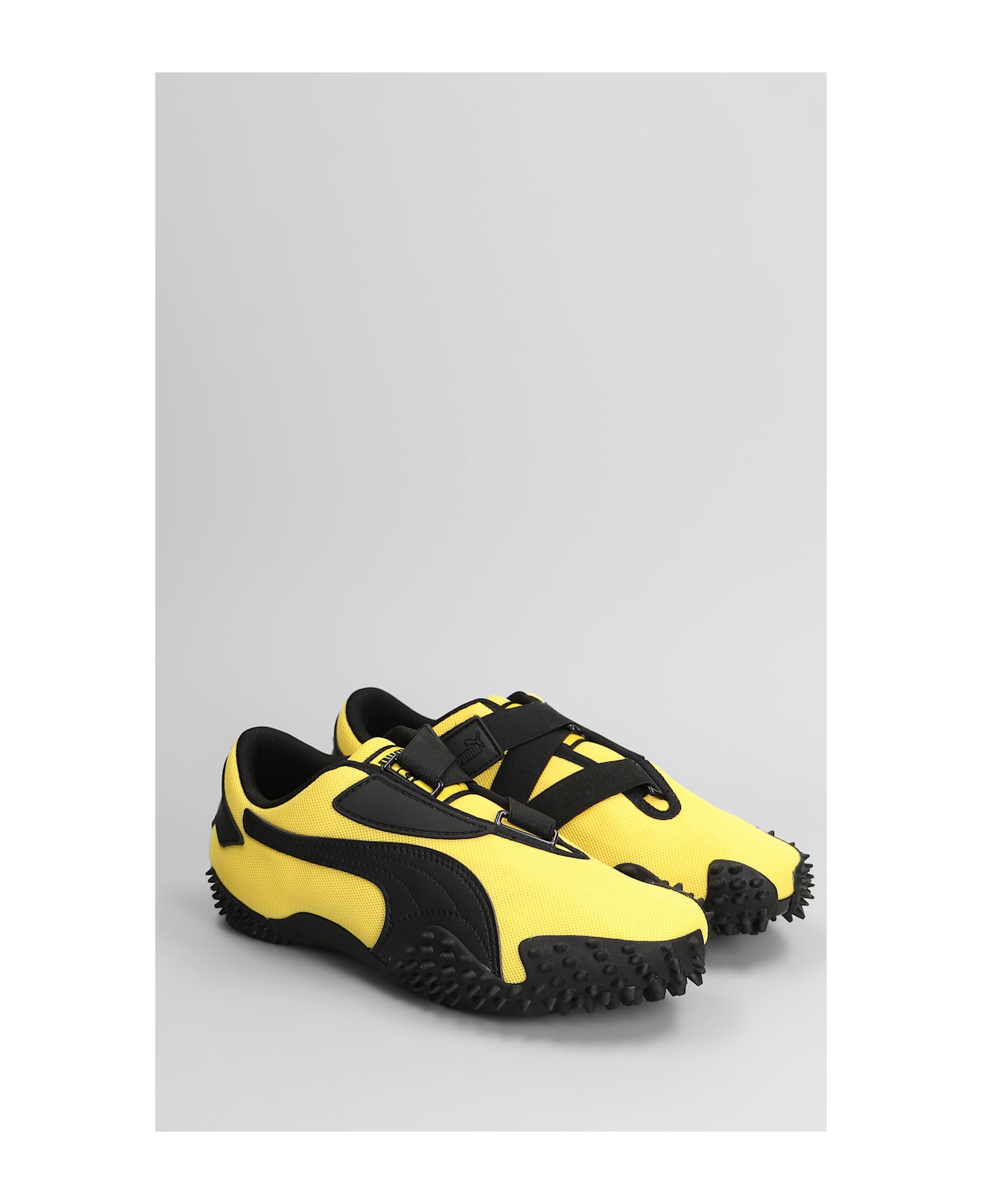 Puma Mostro Og Prime Sneakers In Yellow Leather And Fabric - yellow