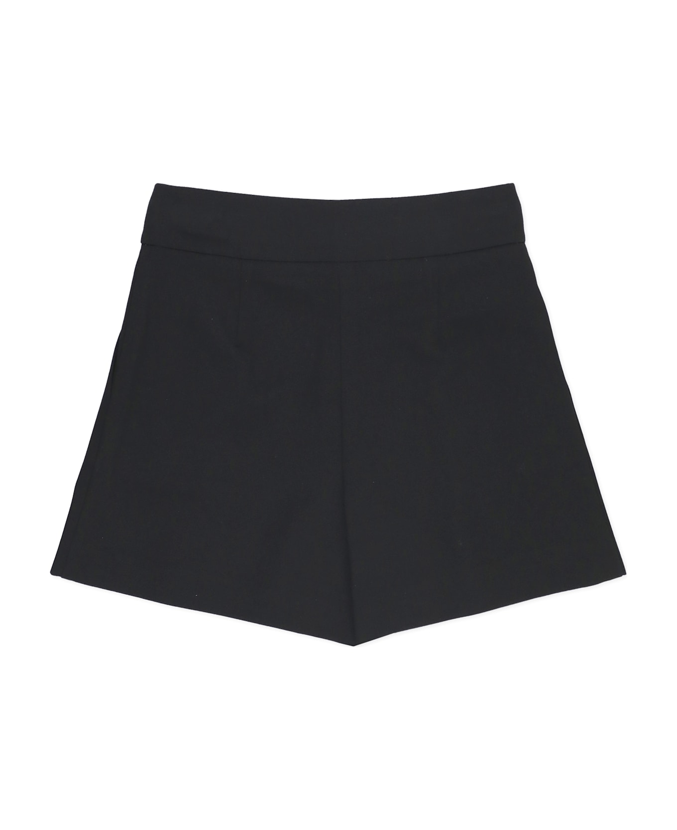 TwinSet Viscosa Blend Shorts - Black