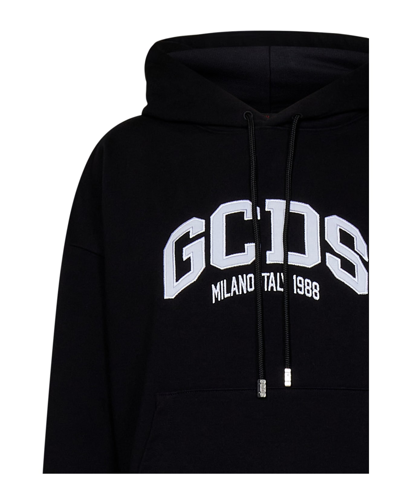 GCDS Logo Lounge Sweatshirt - Nero