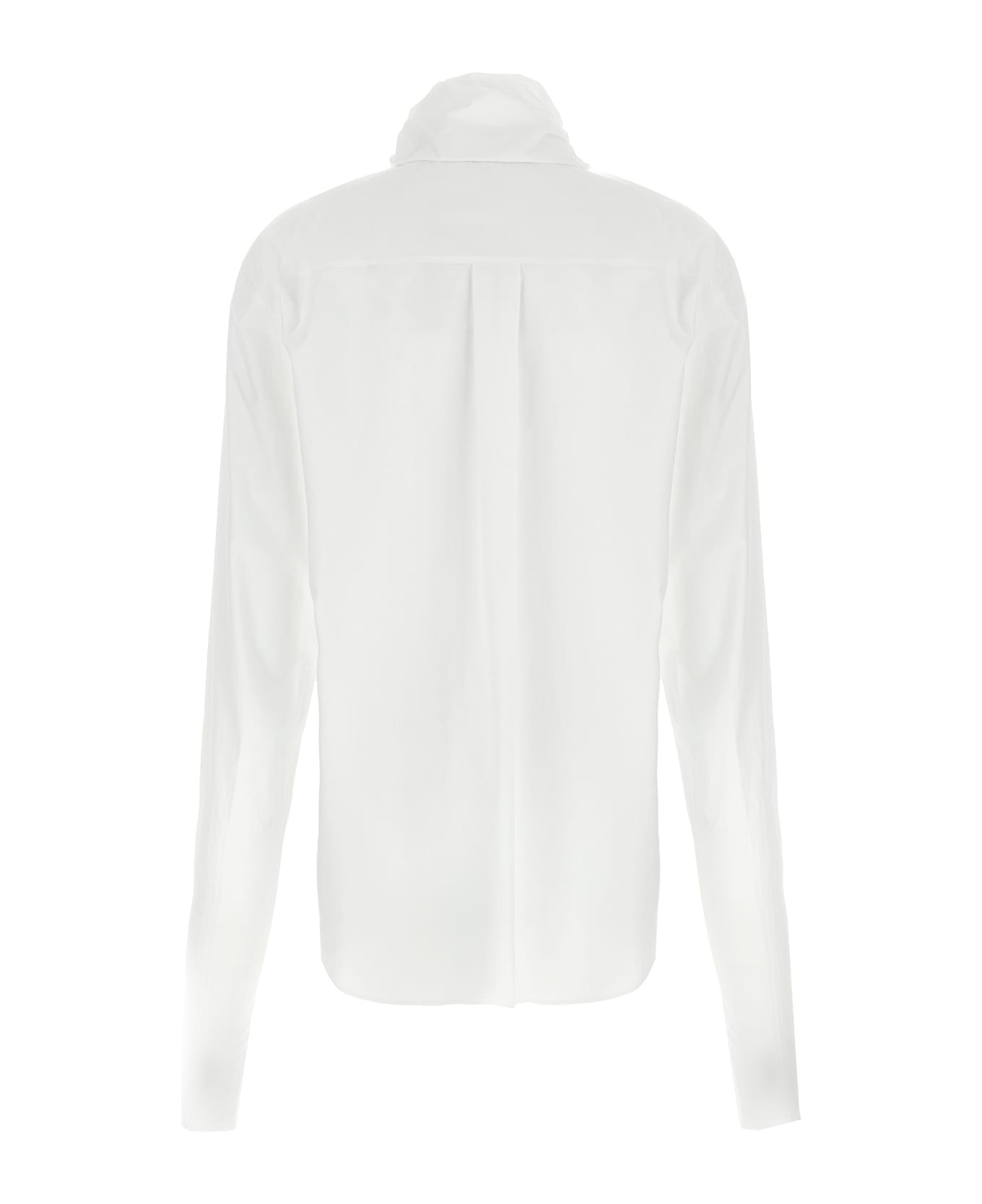 Alberta Ferretti Tie Shirt - White
