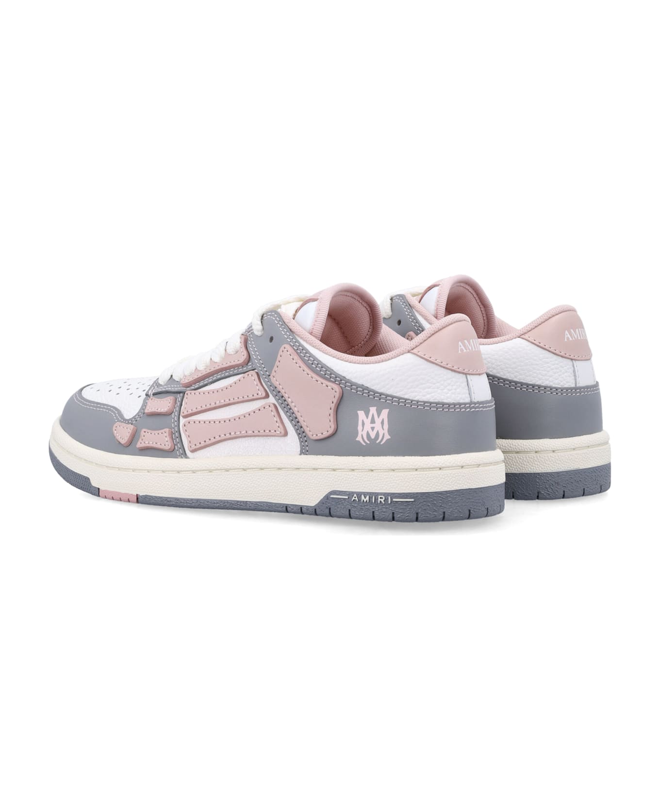 AMIRI Varsity Skel Top Low Woman
s Sneakers - PALE PEACH