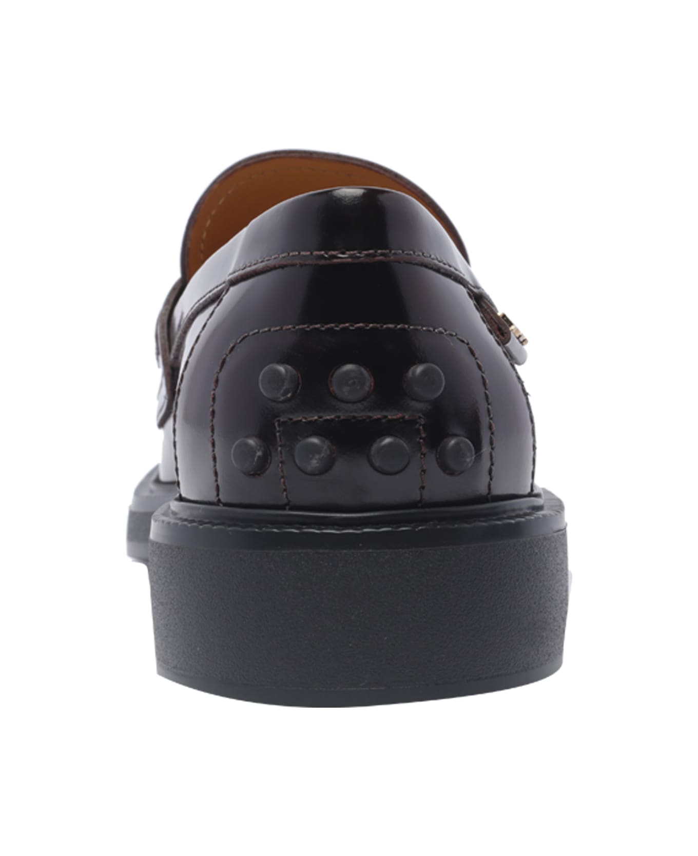 Tod's Leather Loafers - Red