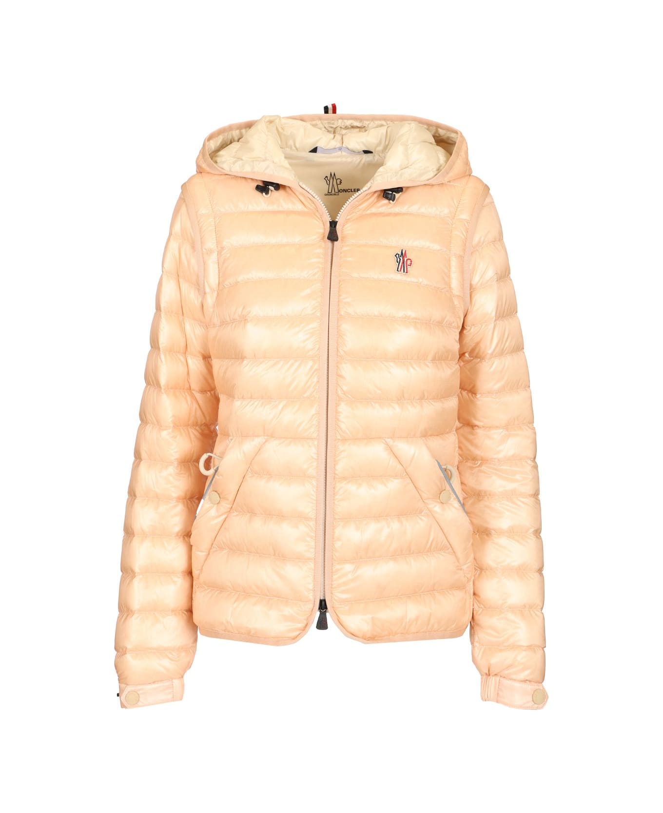 Moncler Grenoble 'karura' Down Jacket - Rose コート